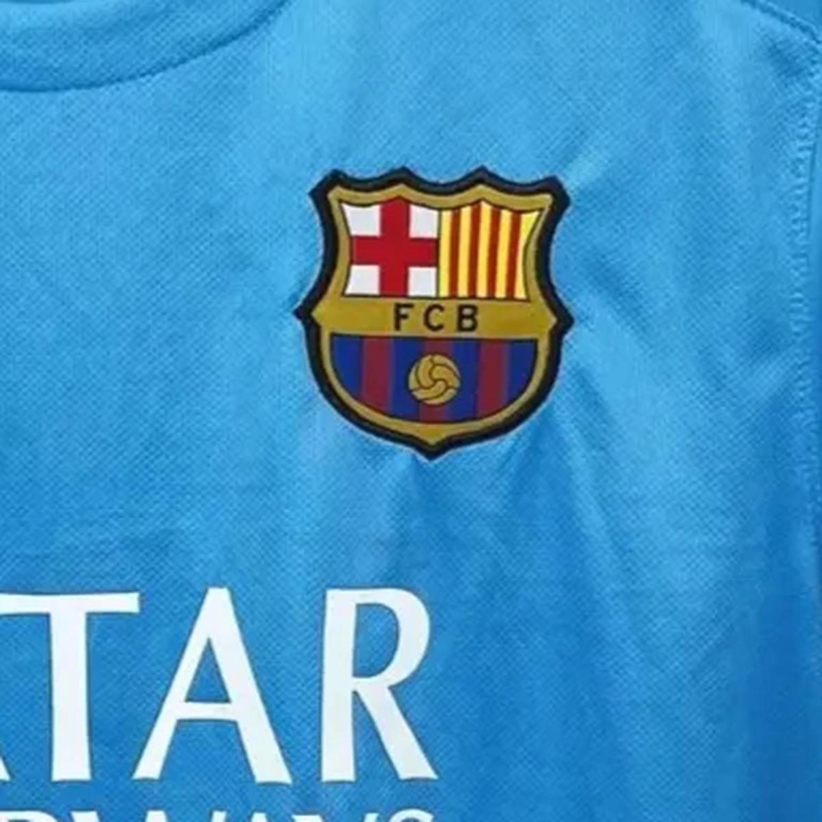 Tifoso Store Maglie da Calcio Barcellona 2015/16 terza maglia azzurra