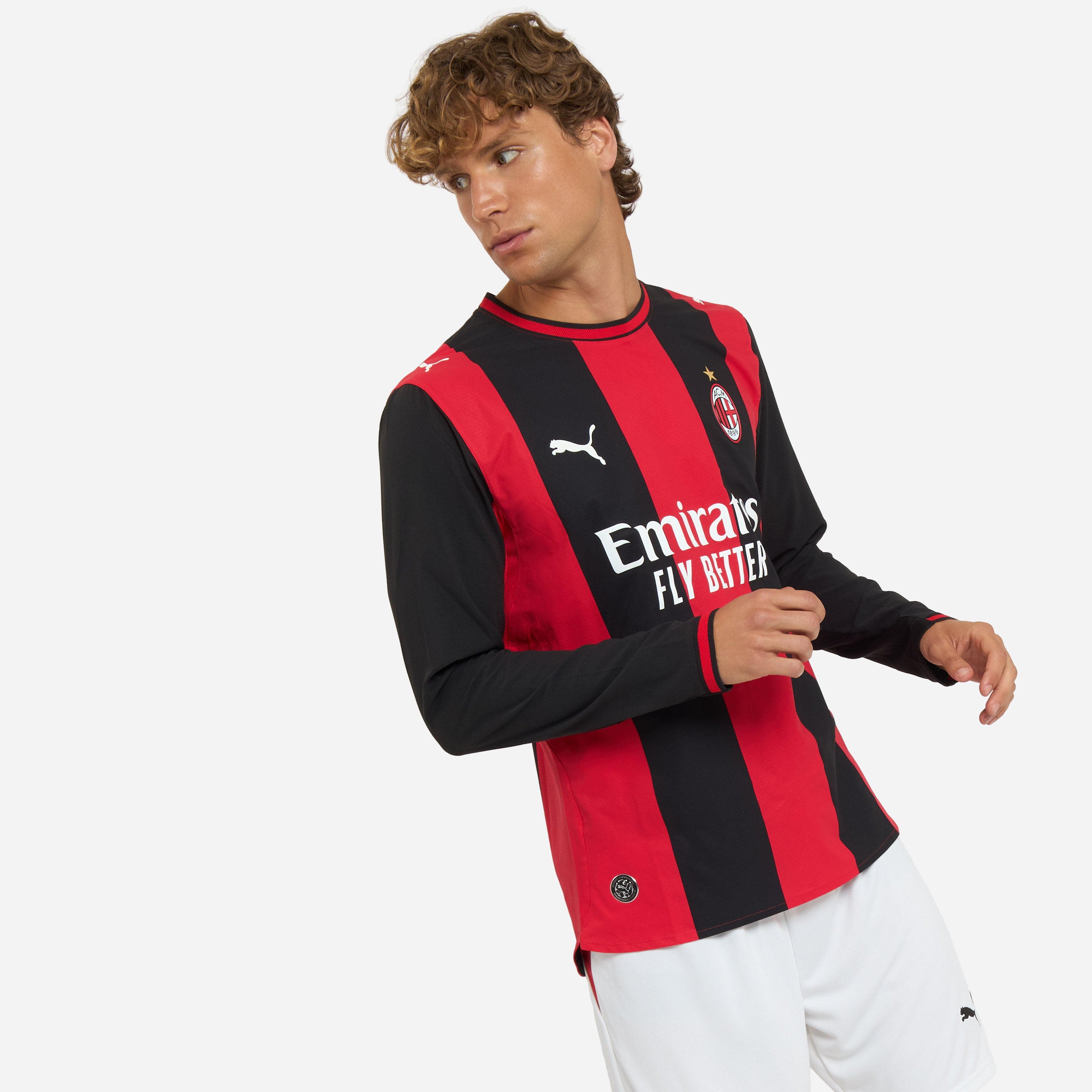 AC Milan 2026/27 Maglia Home Authentic Manica Lunga Uomo