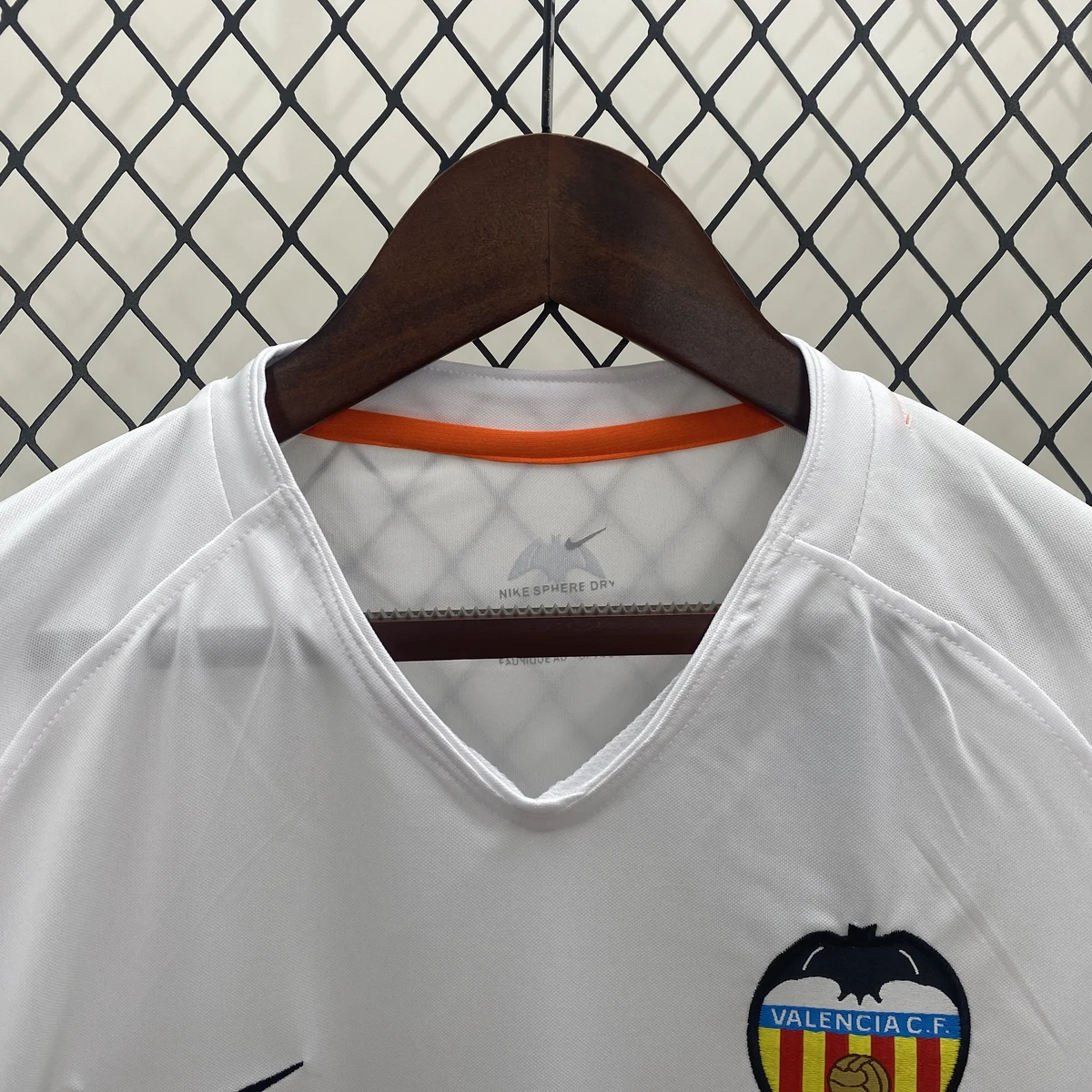 Tifoso Store Maglie da Calcio Valencia 2006/07 maglia retro bianca