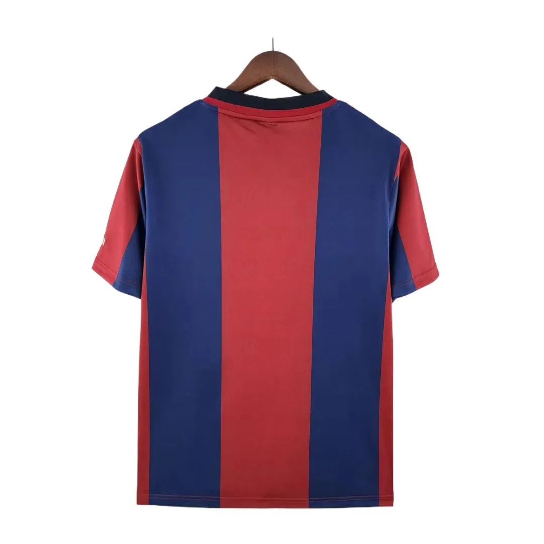Tifoso Store Maglie da Calcio Barcellona 1998/99 maglia home blu granata