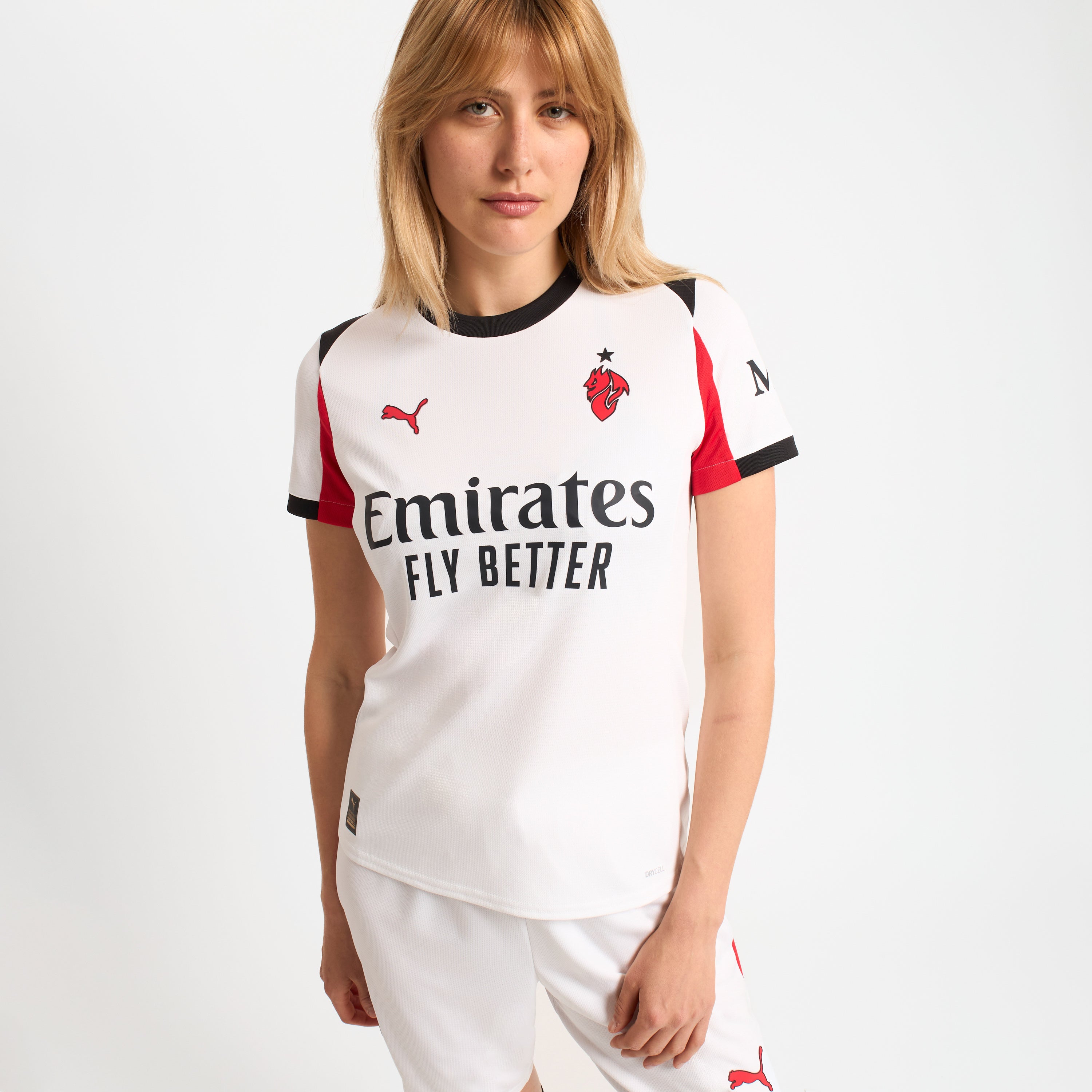 AC Milan Kit Gara 2025/26 Maglia Away Donna Traspirante