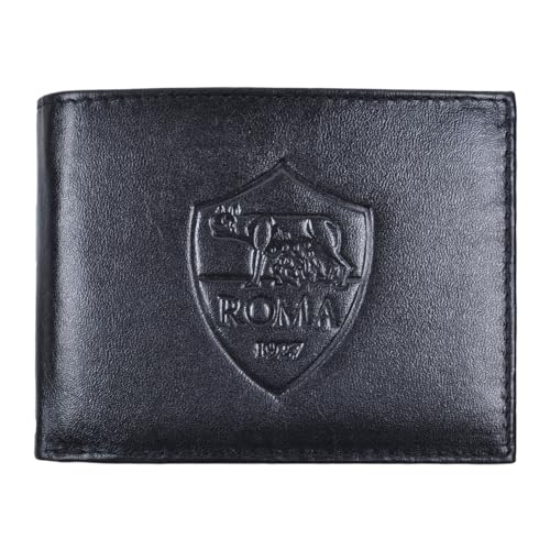 Roma Fanshop Accessori Portafoglio in Pelle Logo Roma Ufficiale