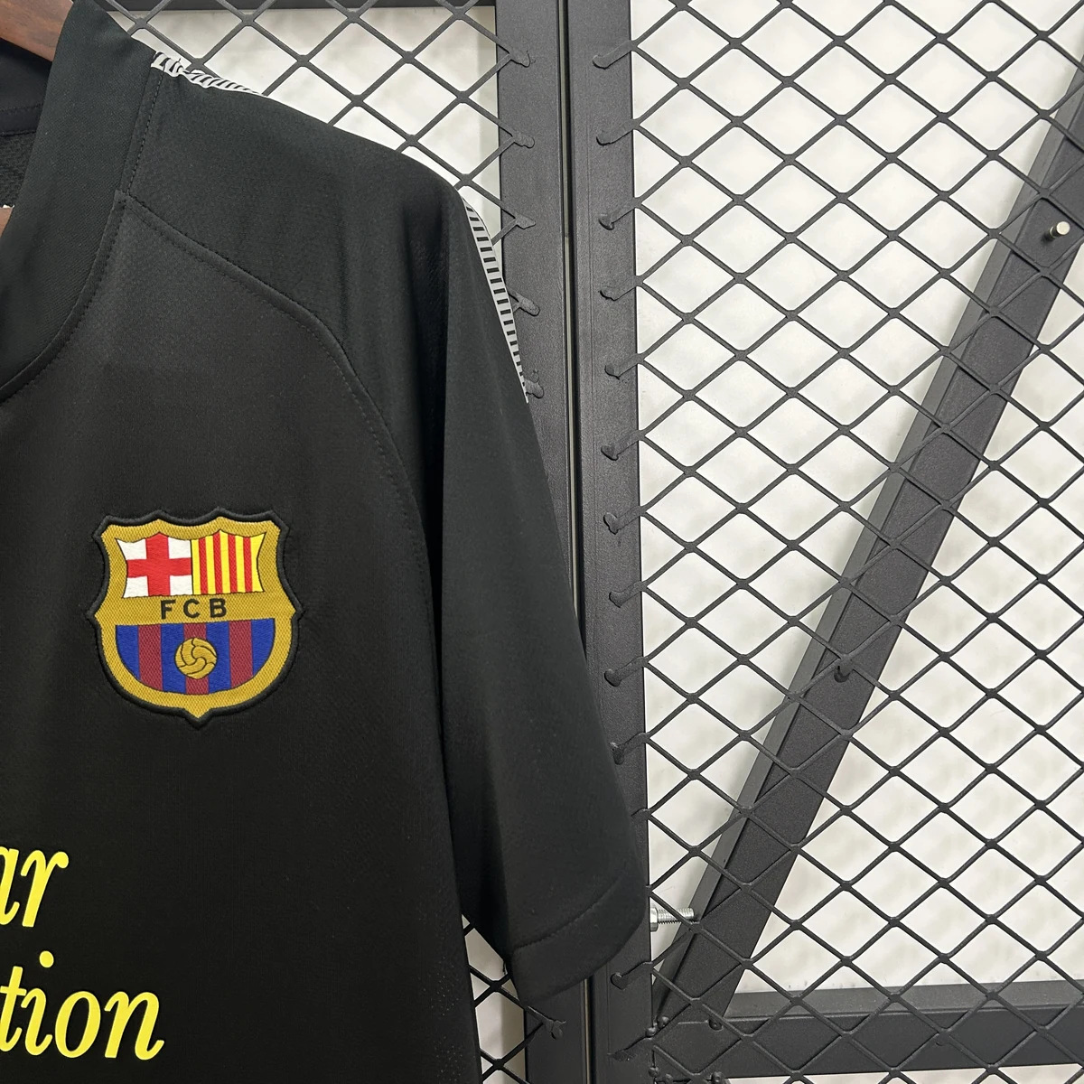 Tifoso Store Barcellona 2011/12 Seconda Maglia Nera Retro