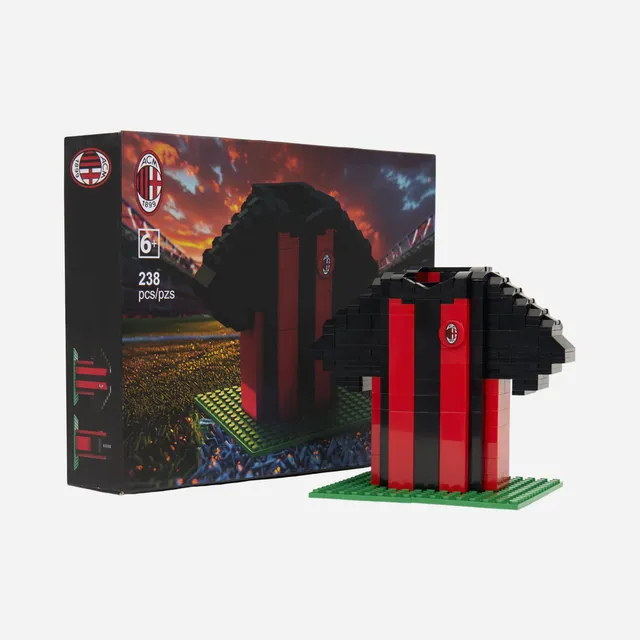 AC Milan Brick Jersey set costruzioni 238 pezzi bimbo