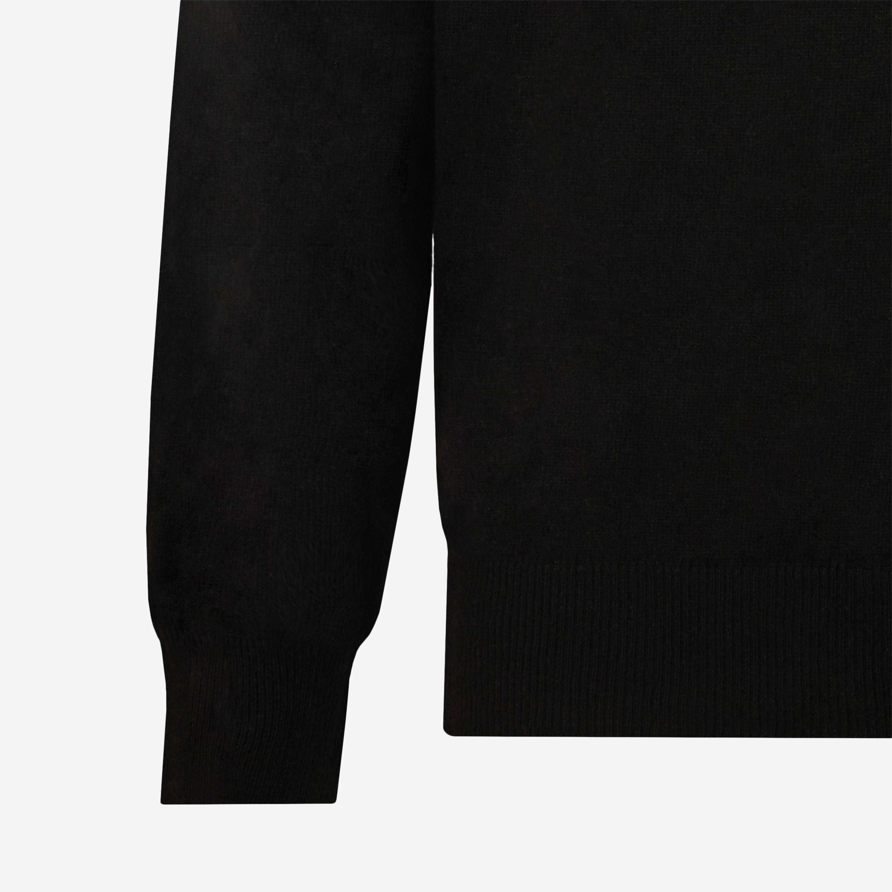 AC Milan Gold Essential maglione scollo V uomo cashmere