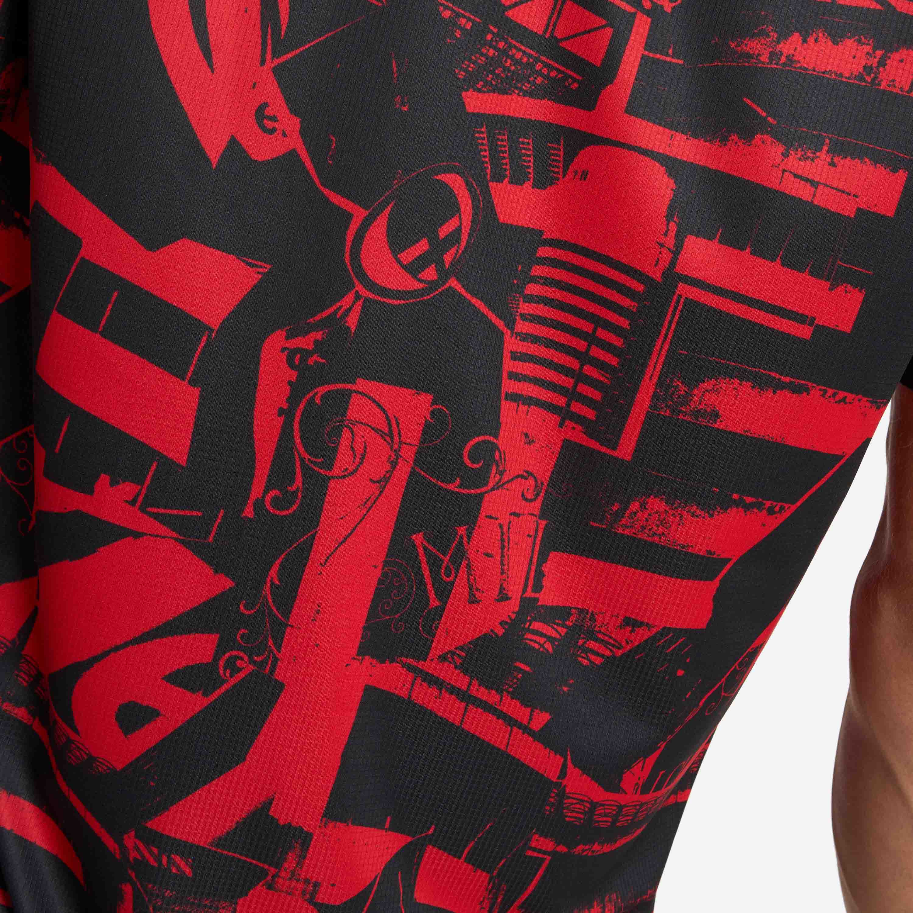AC Milan Prematch 2026/27 T-Shirt Uomo Rossonera DryCell