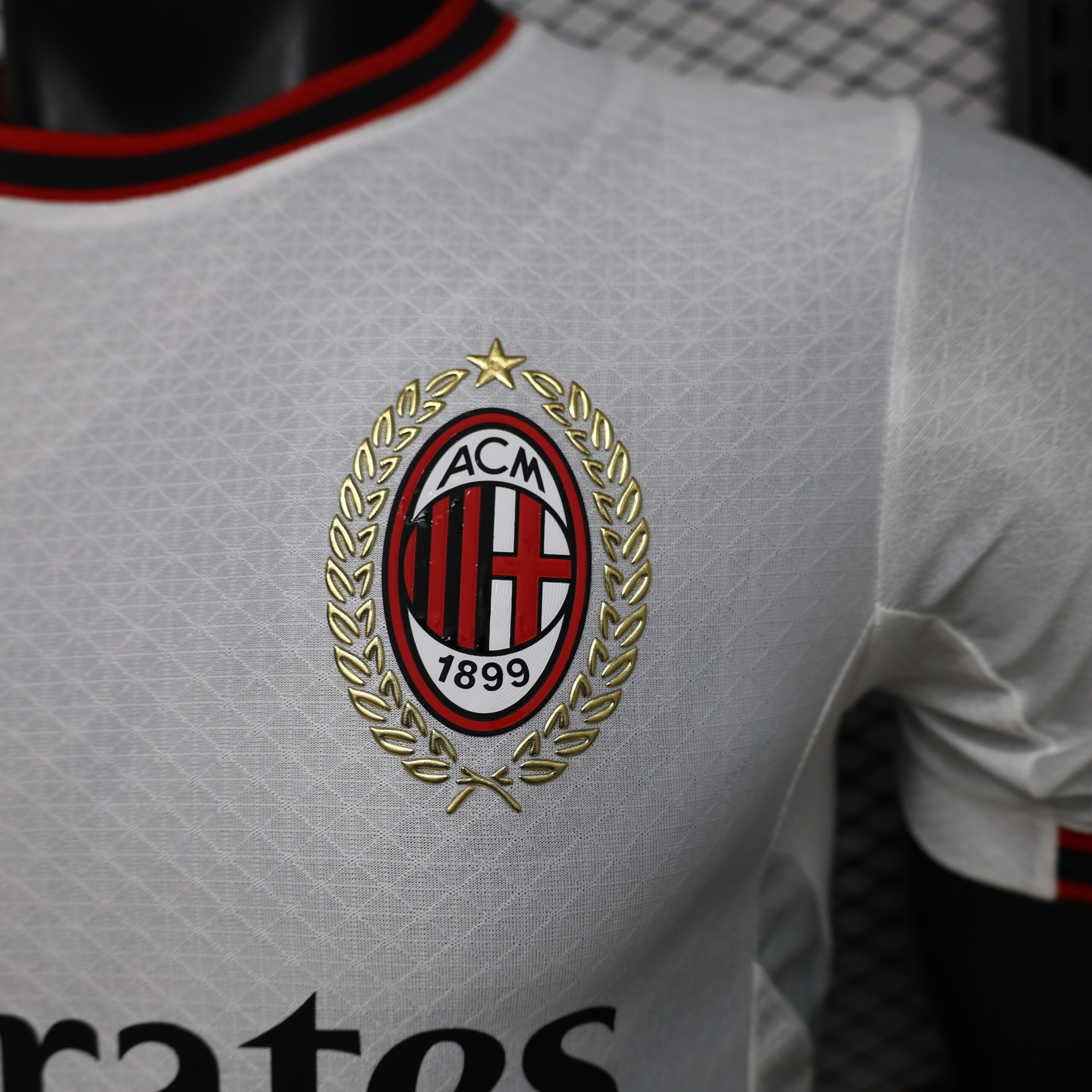 Tifoso Store Player Version Milan Away 2026/27 maglia bianca oro