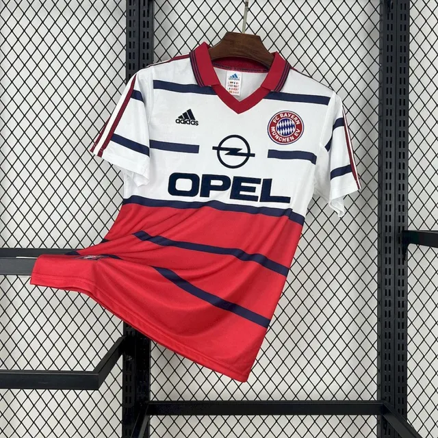 Tifoso Store Bayern Monaco 1998/99 maglia calcio retro rossa S-XXL