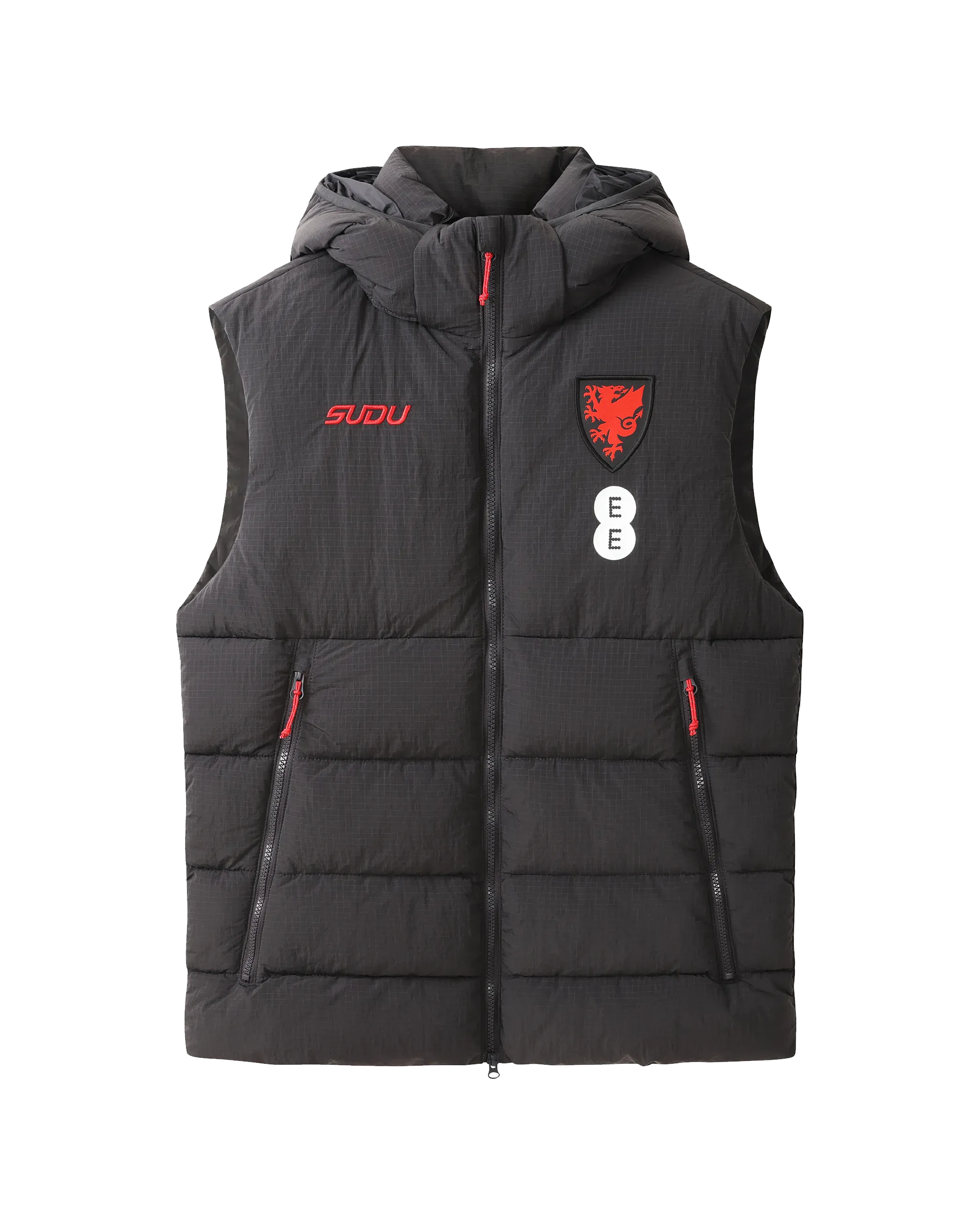 Wales Travel SUDU 2026-28 gilet smanicato nero