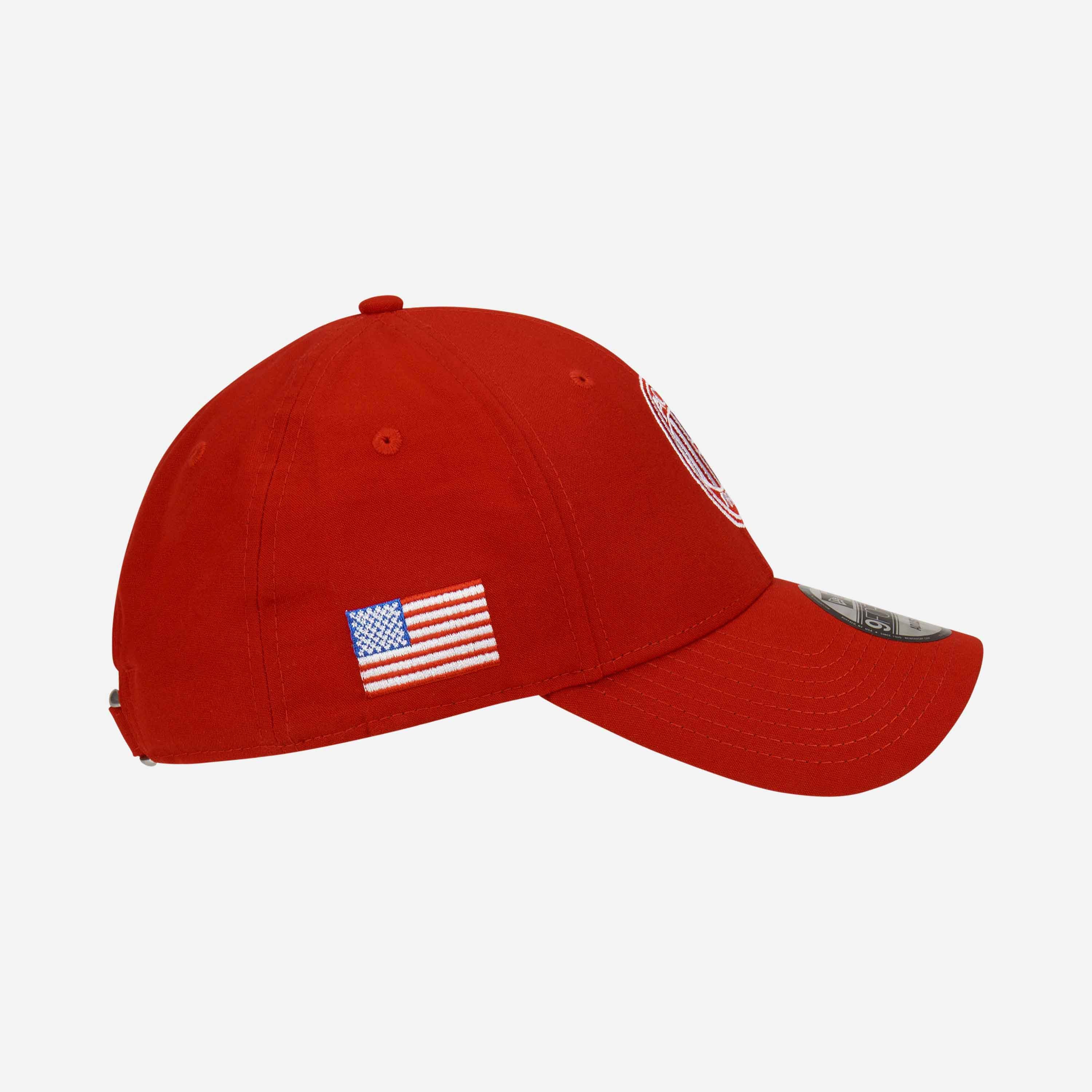 AC Milan New Era 9FORTY Cappello Bandiera USA Cotone