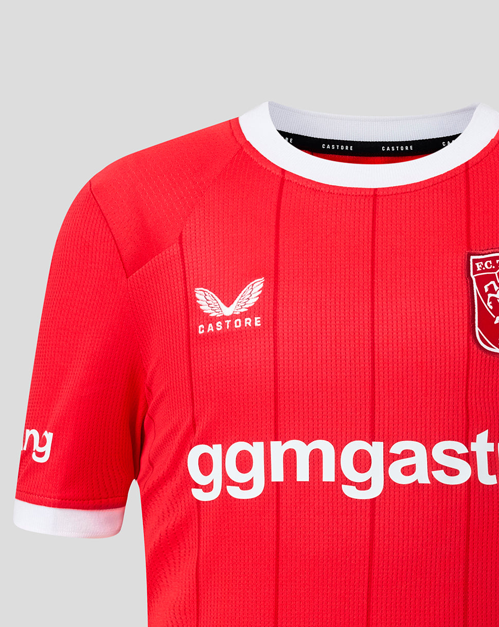 FC Twente Thuistenue 26/27 maglia home junior rosso tomato