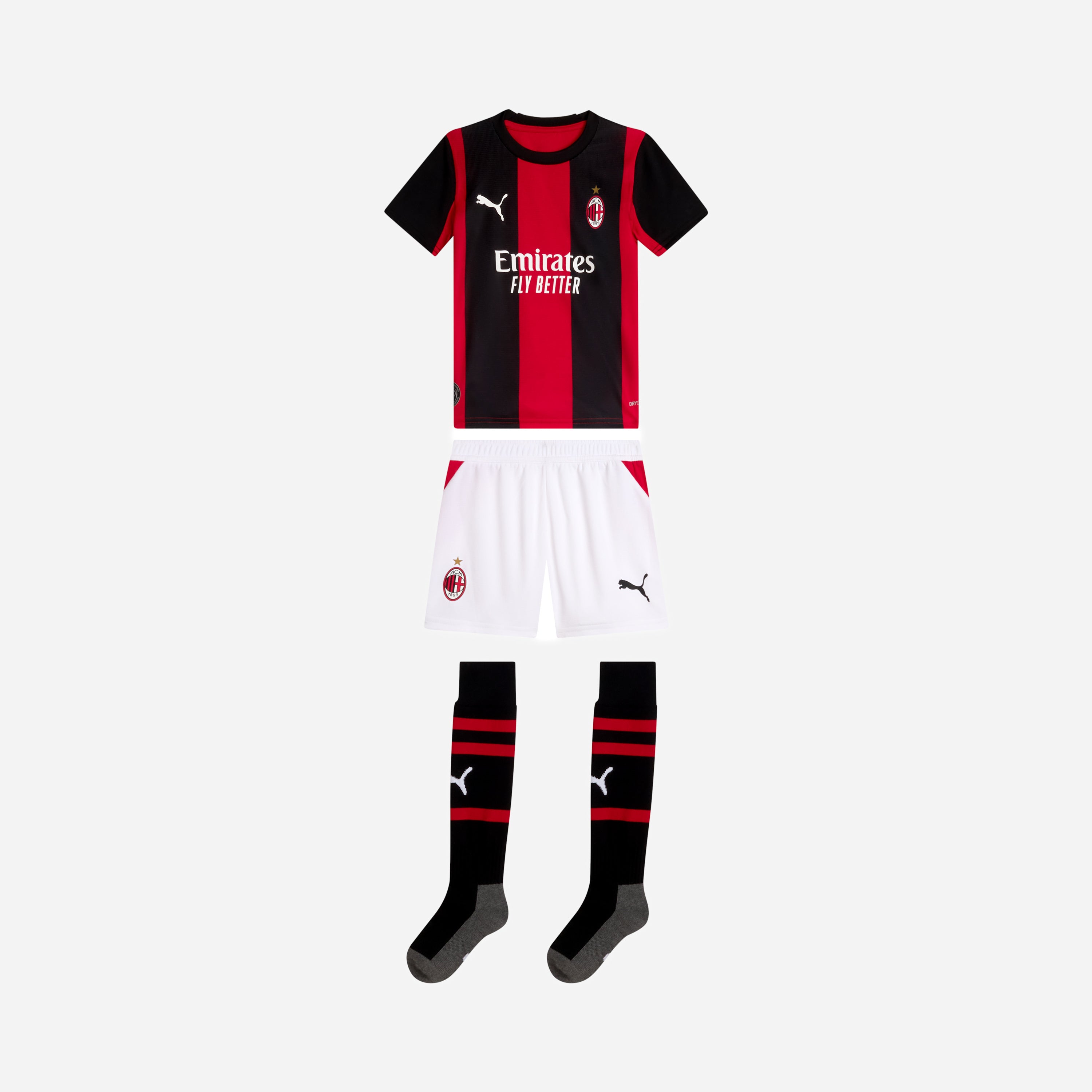 AC Milan 2026/27 Mini Kit Home Neonato Rossonero