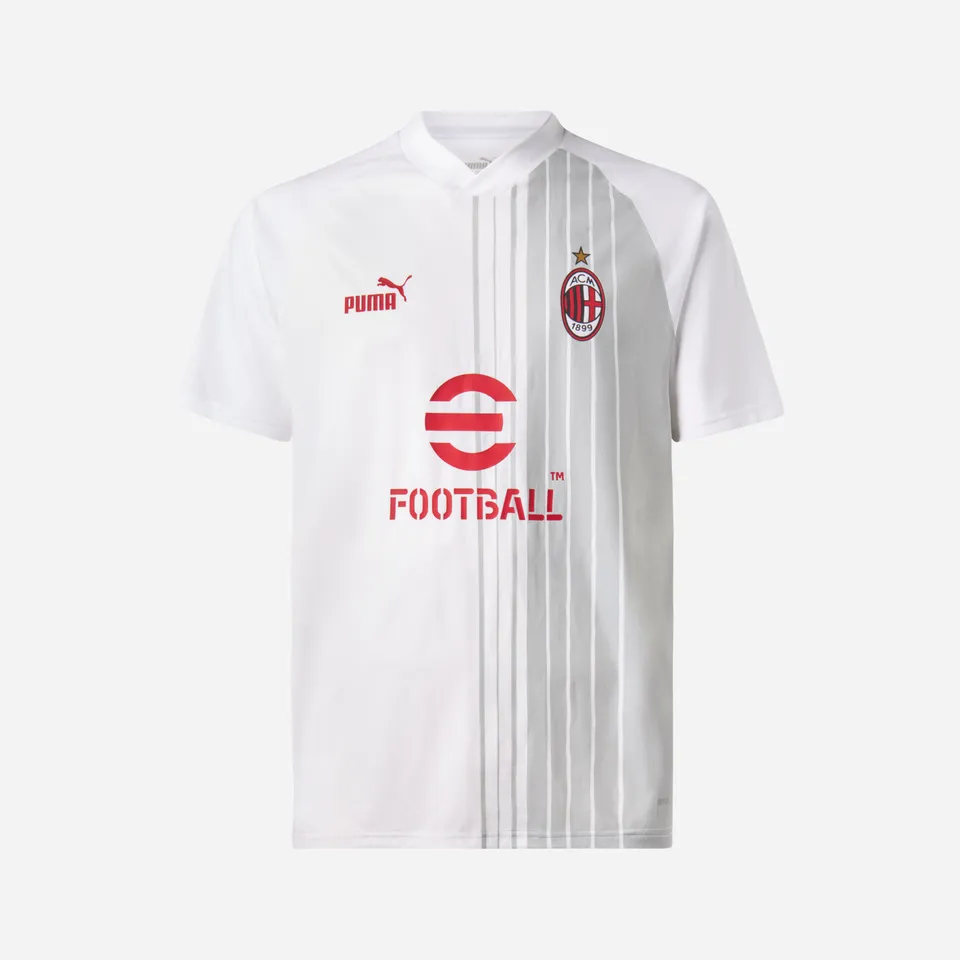 Milan Prematch 2023 maglia uomo manica corta vestibilità regolare