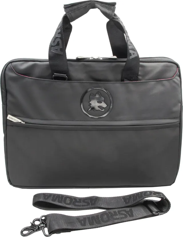 AS Roma Fans Borsa porta laptop Lupetto nero