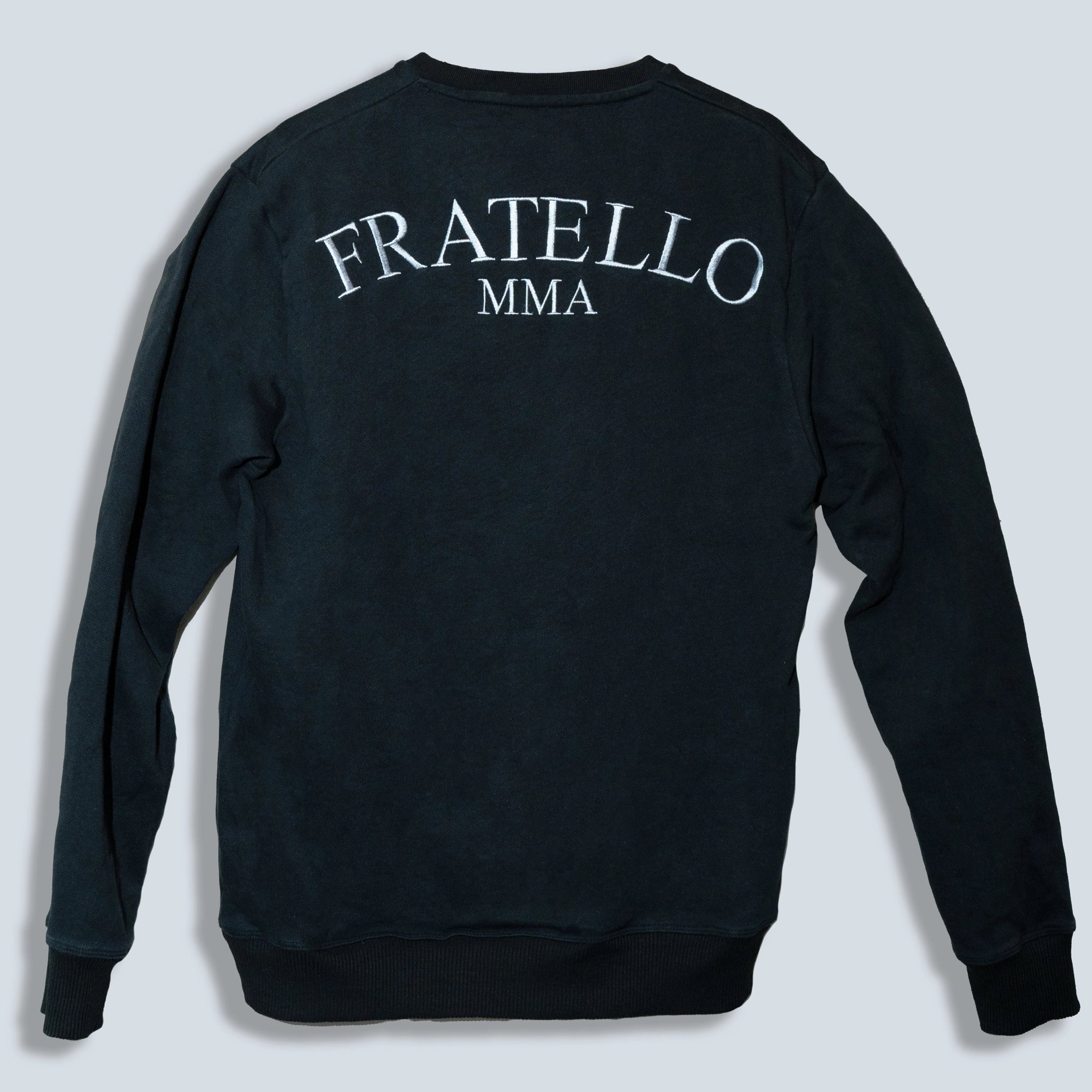 Fratello Felpe MMA felpa cotone nera taglia S 100% cotone