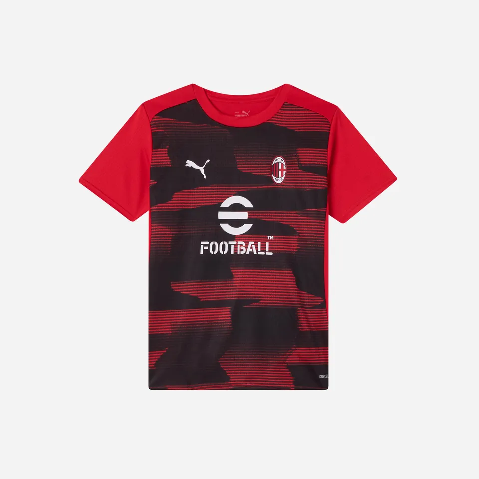 AC Milan Prematch 2024/25 maglia bambino manica corta