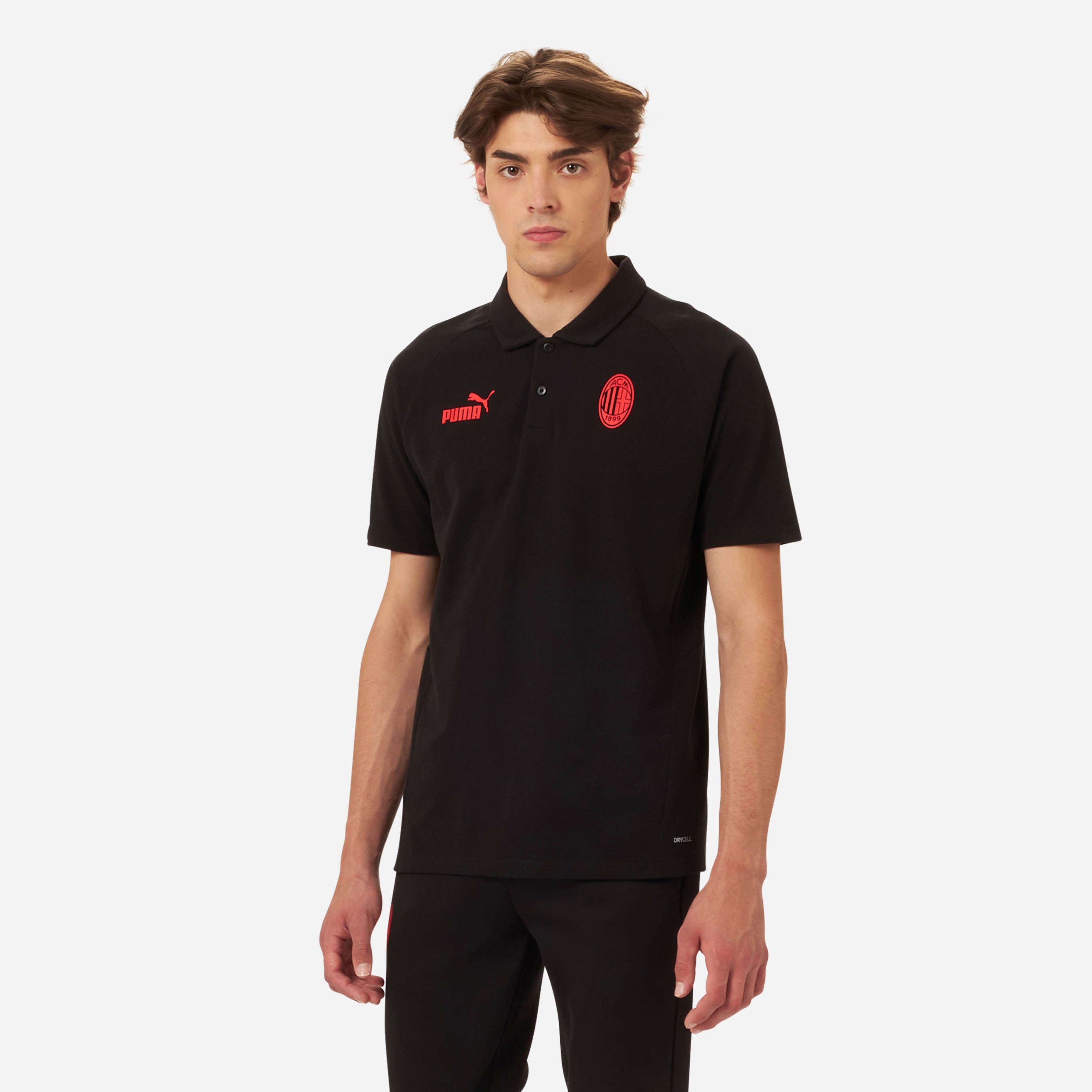AC Milan Polo Milan Casuals 2022/23 polo uomo cotone