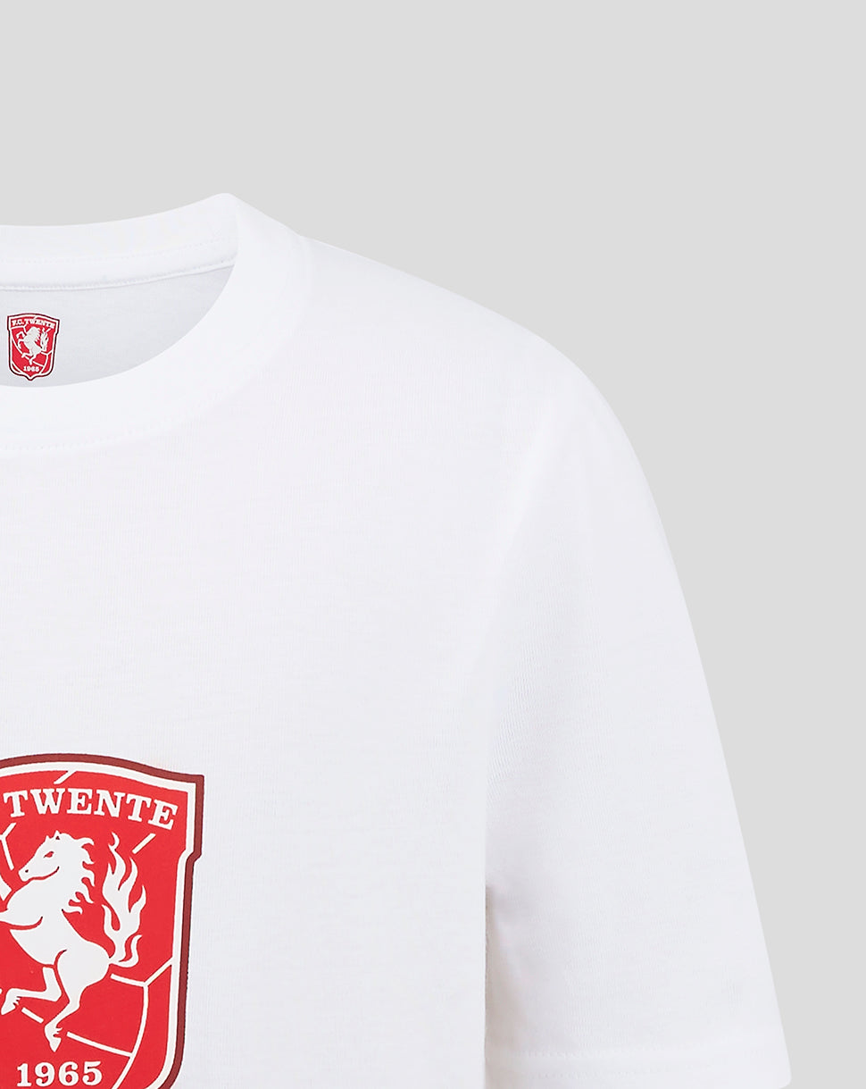 FC Twente Core Logo t-shirt junior bianca