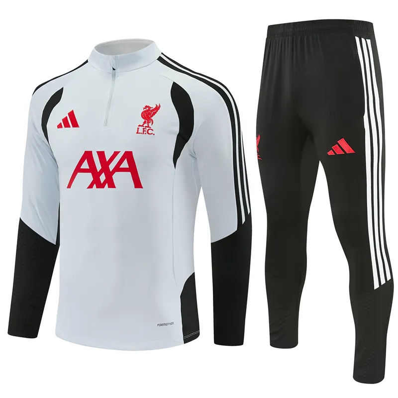 Liverpool Tuta Bambino 2026/27 completo grigio chiaro