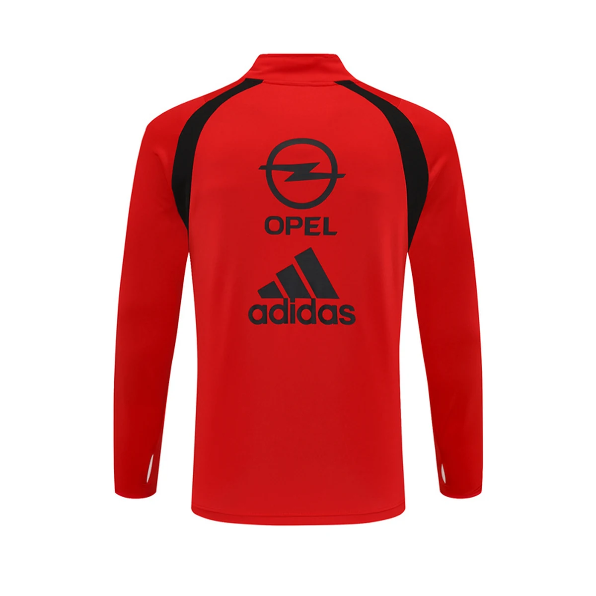 Tifoso Store Milan 2003/04 Felpa Rossa Mezza Zip Retro