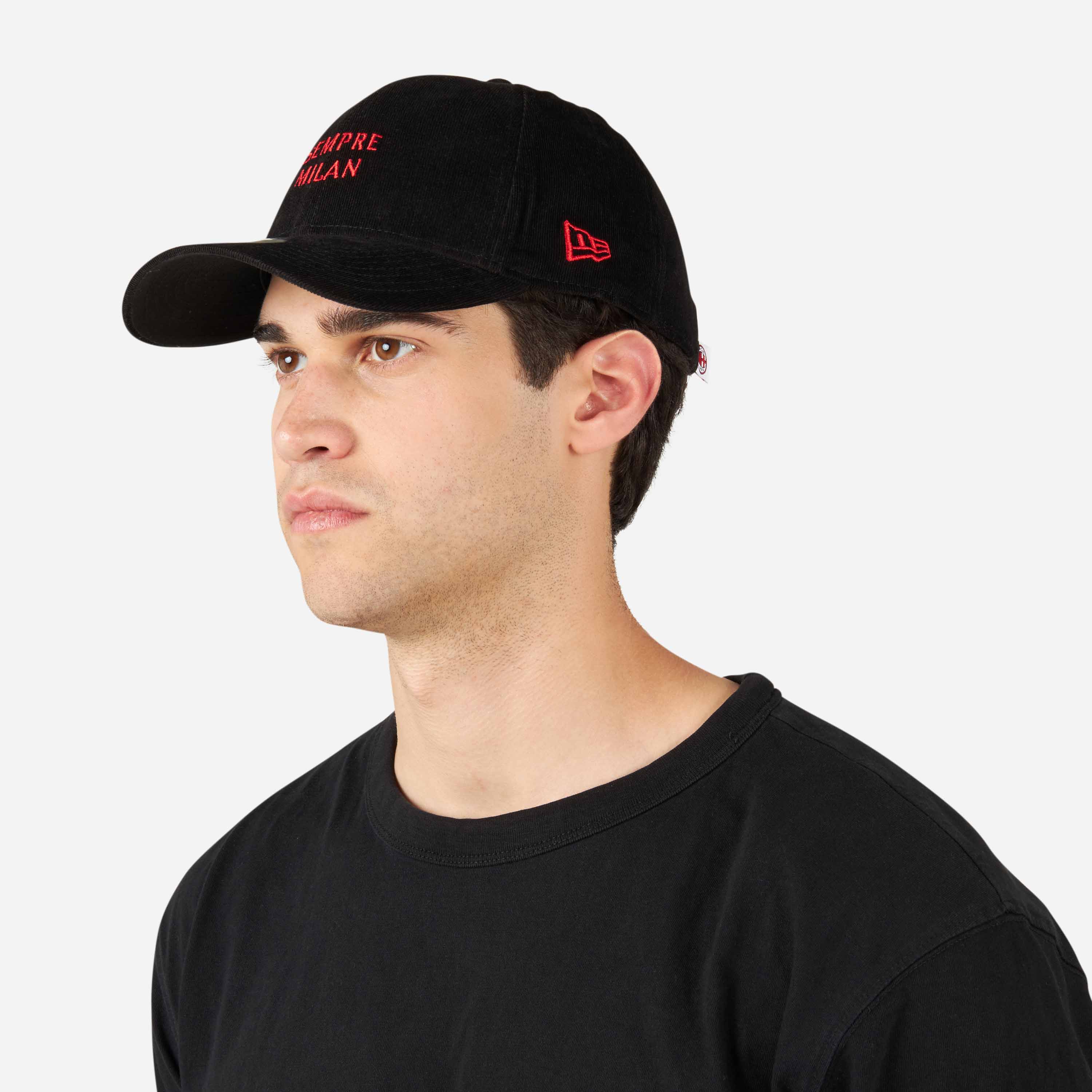New Era x AC Milan 9Forty cappello Sempre Milan nero