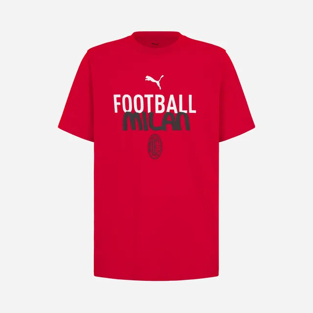 AC Milan Culture Collection maglietta rossa uomo cotone