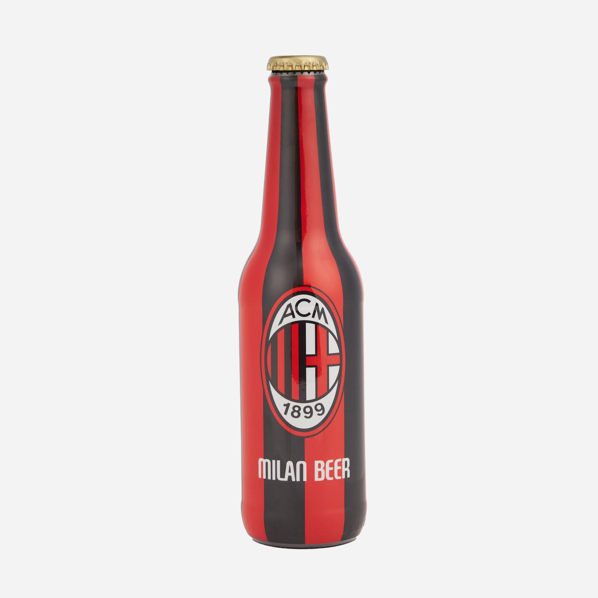 AC Milan Birra Bottiglia 33 cl Strisce Rossonere