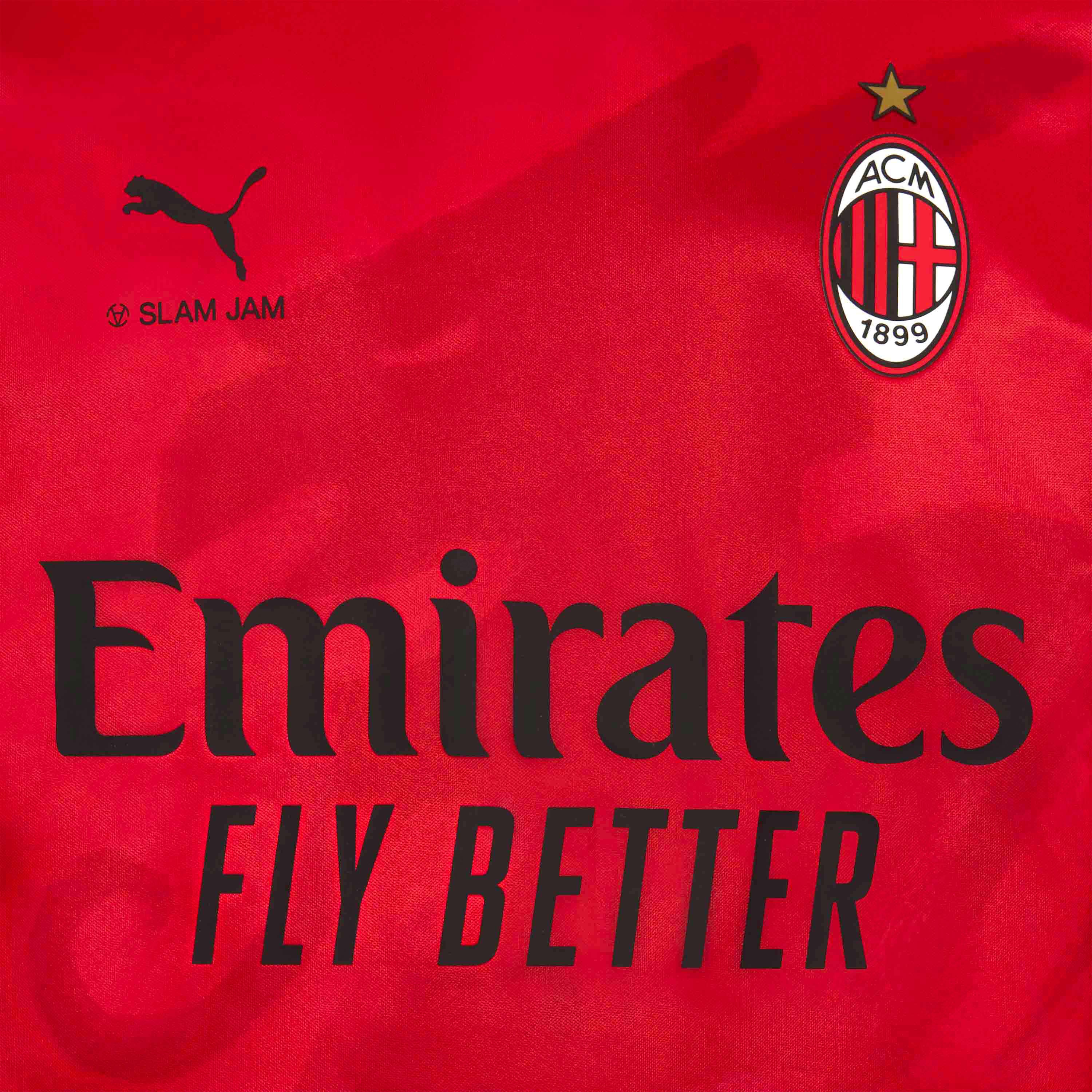 Puma x AC Milan x Slam Jam maglia gara rossa manica lunga