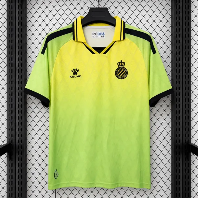 Espanyol Third 2026/27 maglia giallo fluo verde acqua