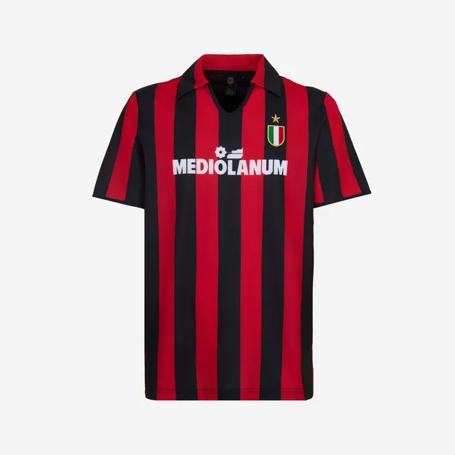 AC Milan Maglie Retro 1988/89 Maglia Home Uomo Rossonera