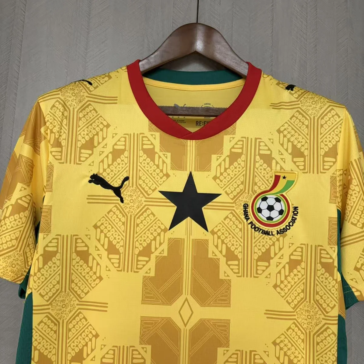 Tifoso Store Ghana Mondiali 2026 Seconda Maglia Gialla S-4XL