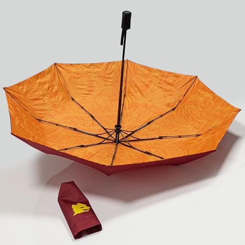 Roma Fanshop Roma Fans ombrello tascabile lupo rosso