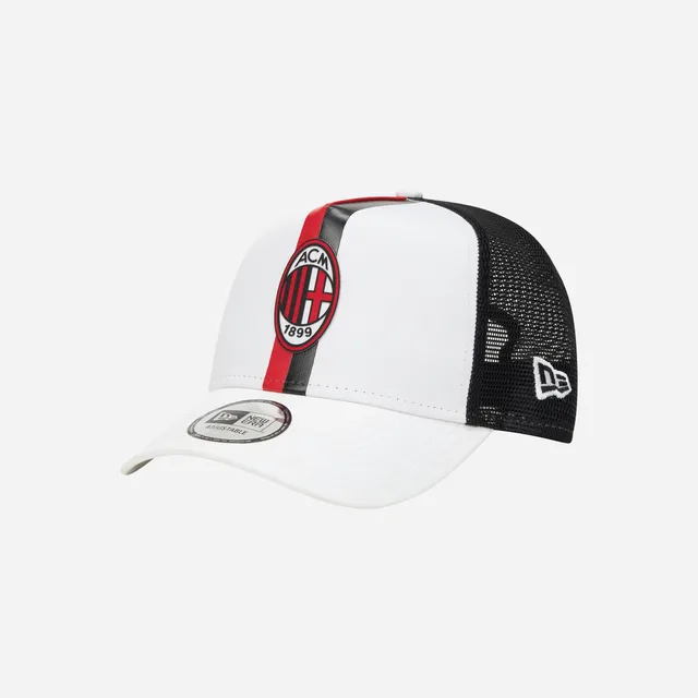 AC Milan New Era Trucker Cap con Logo cappellino nero taglia unica