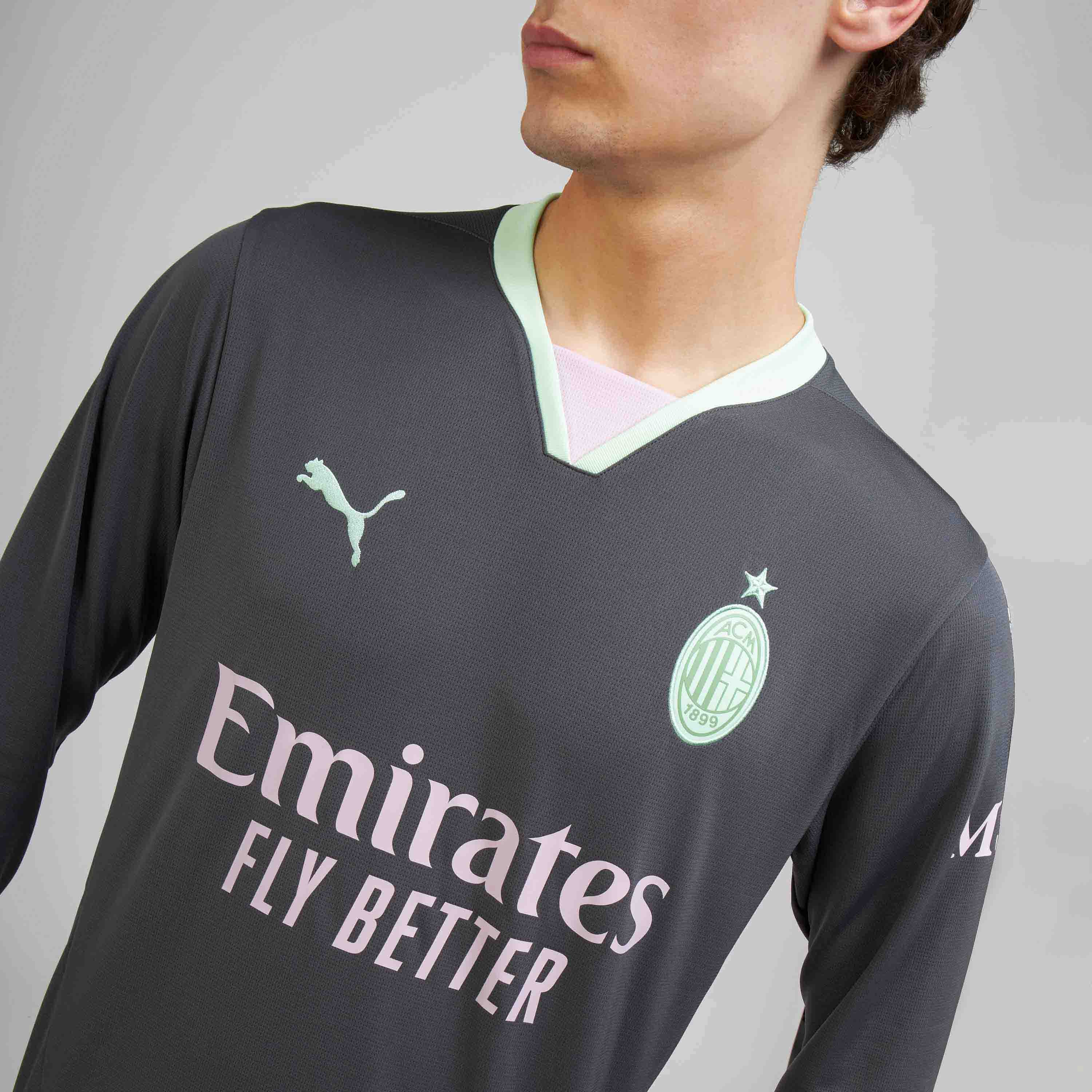 AC Milan Third 2024/25 Maglia Manica Lunga Uomo