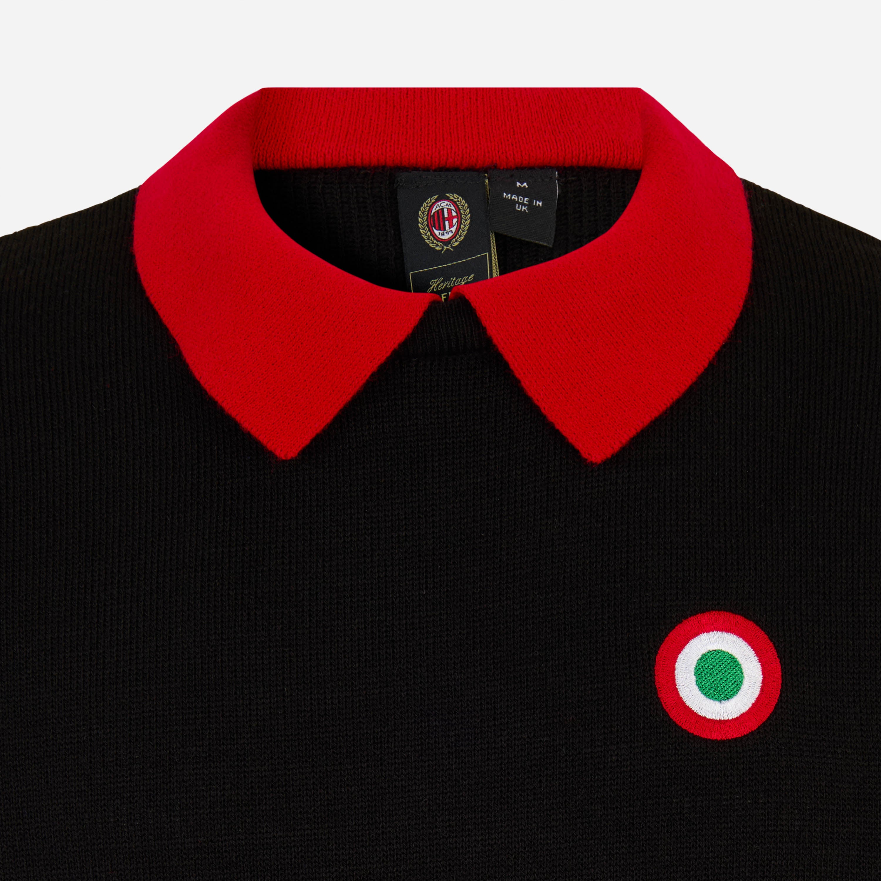 AC Milan 1967/68 maglia portiere retrò nera uomo