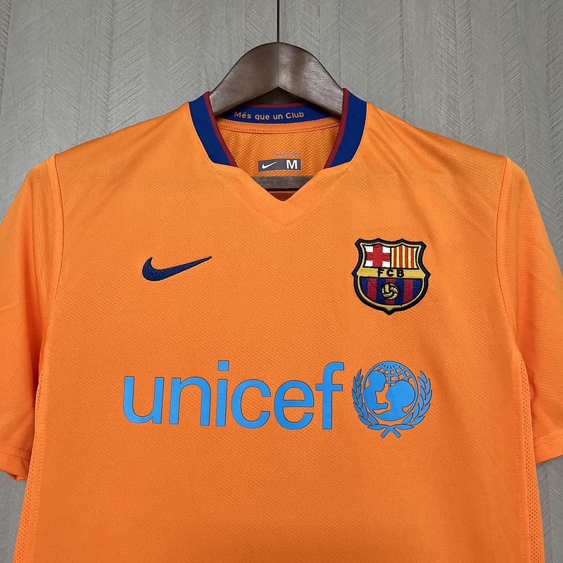 Tifoso Store Maglie da Calcio Barcellona 2006/07 maglia arancione retro