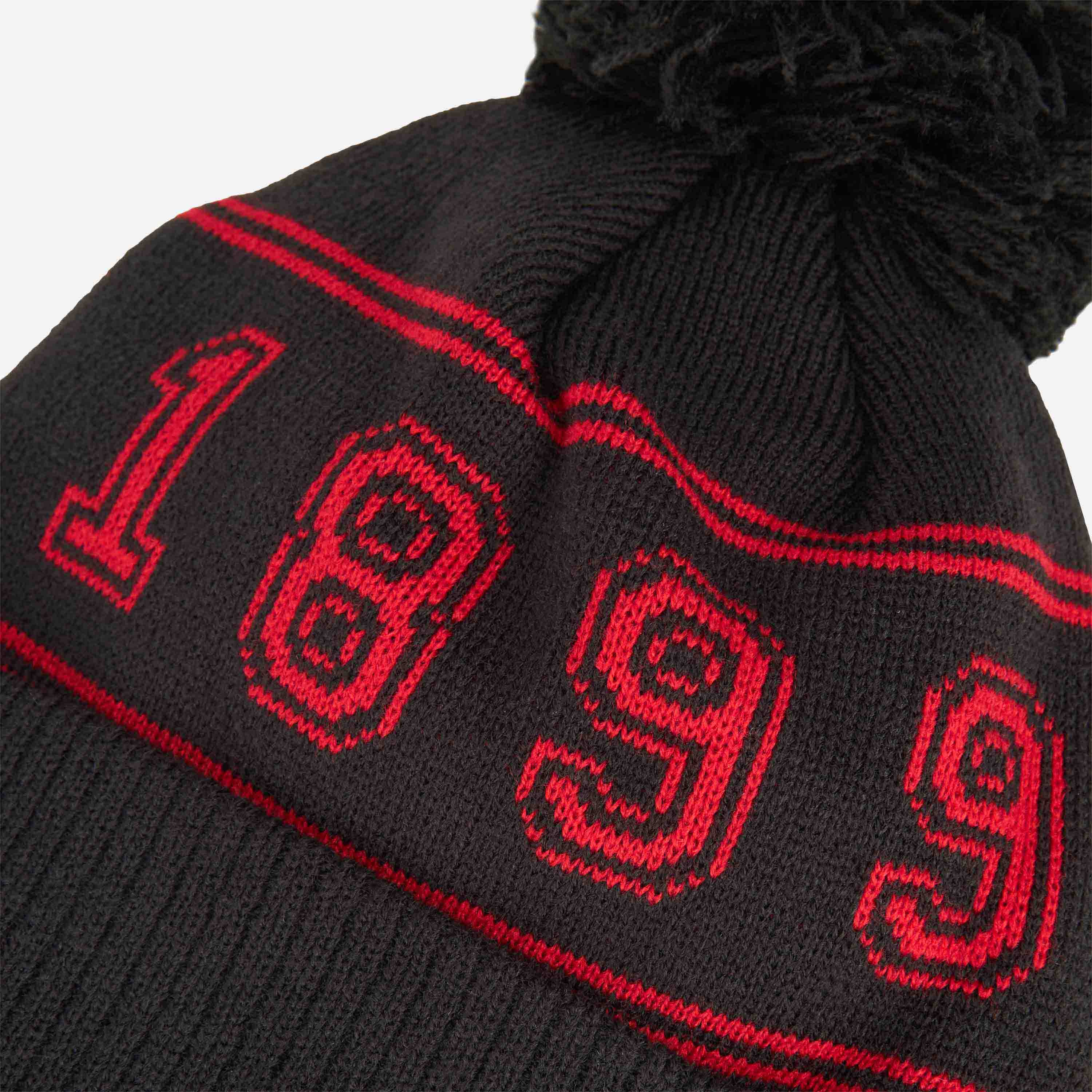 AC Milan New Era College Beanie Berretto Pon Pon