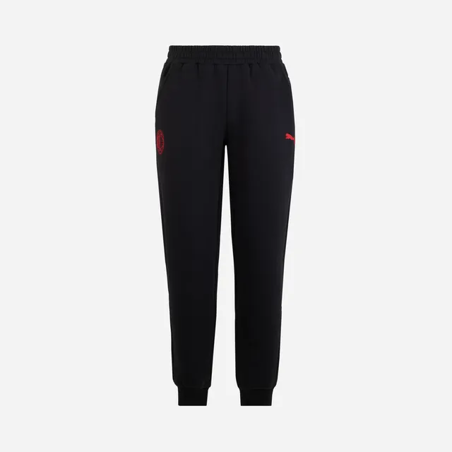 AC Milan Essential Pantaloni Tuta Uomo Neri Cotone