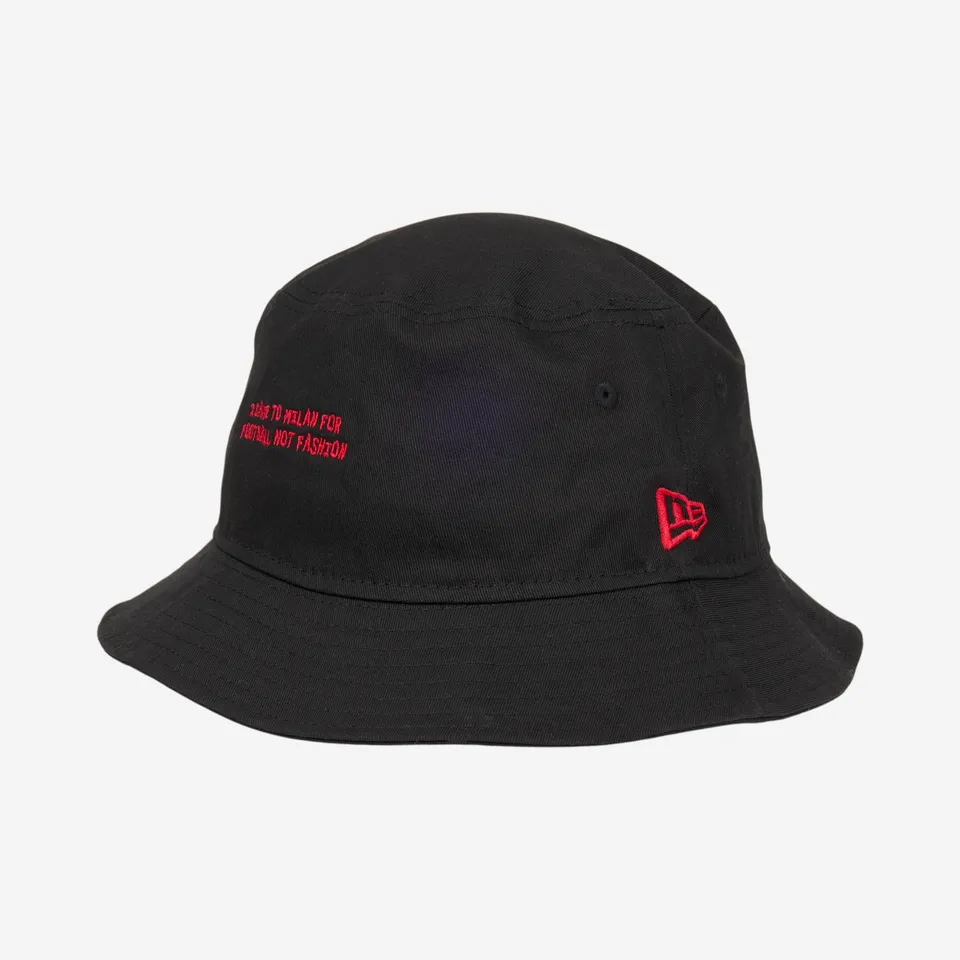 AC Milan Cappelli e Berretti New Era bucket hat nero taglia M