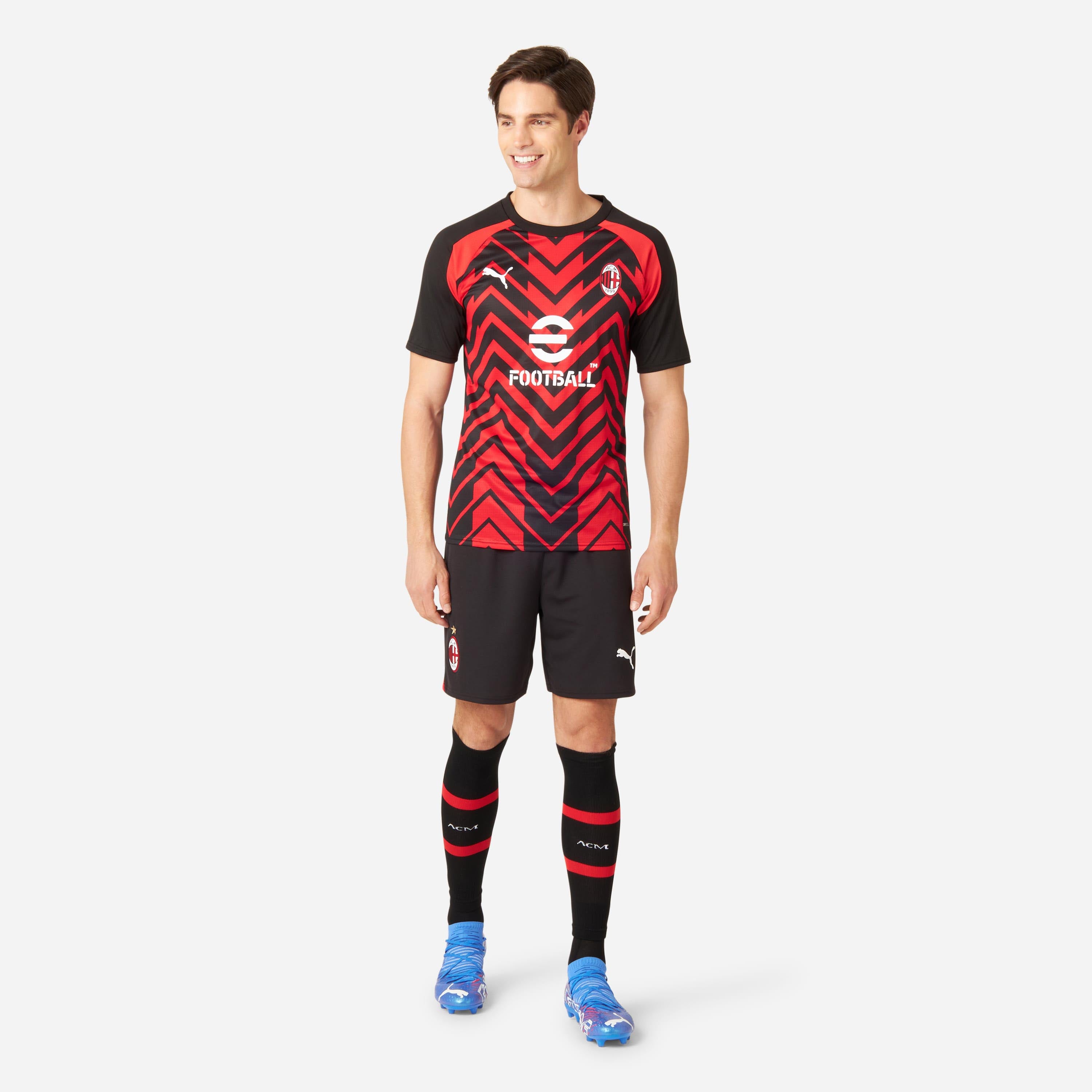 AC Milan Prematch 2023/24 maglia uomo manica corta