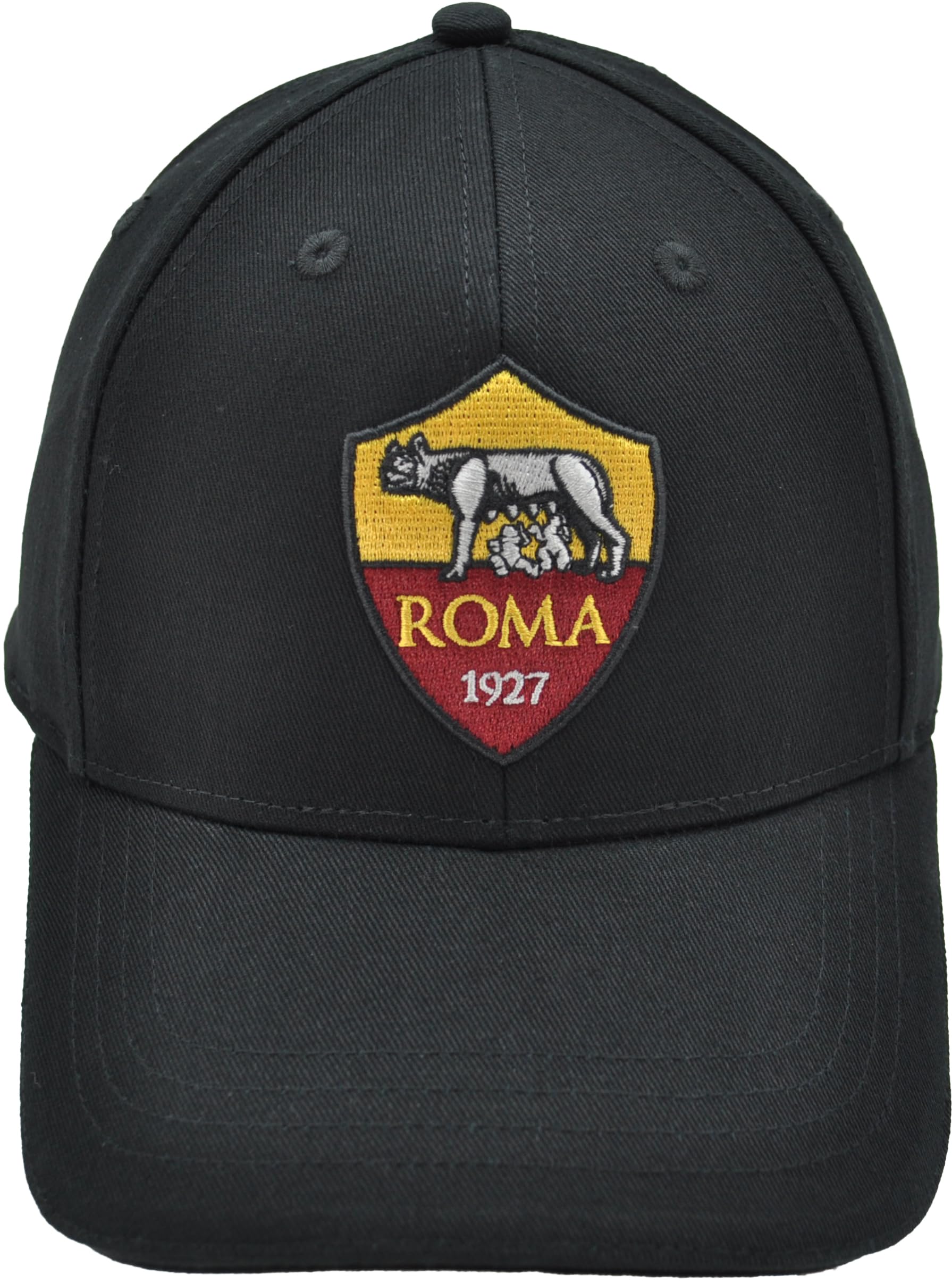 Roma Fanshop Cap Red Crest Cappello Baseball Rosso Ufficiale