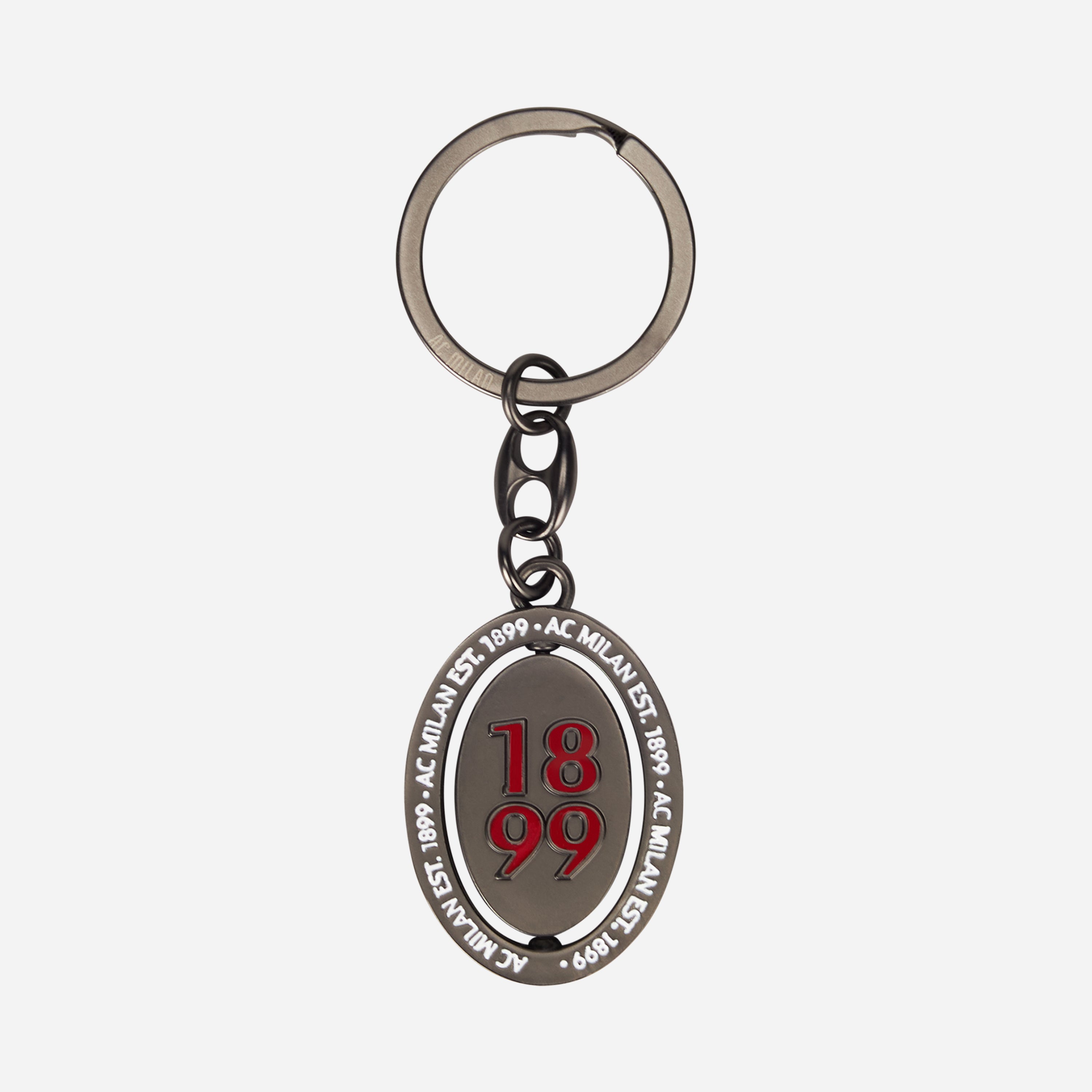 AC Milan portachiavi doppio logo gadget ufficiale