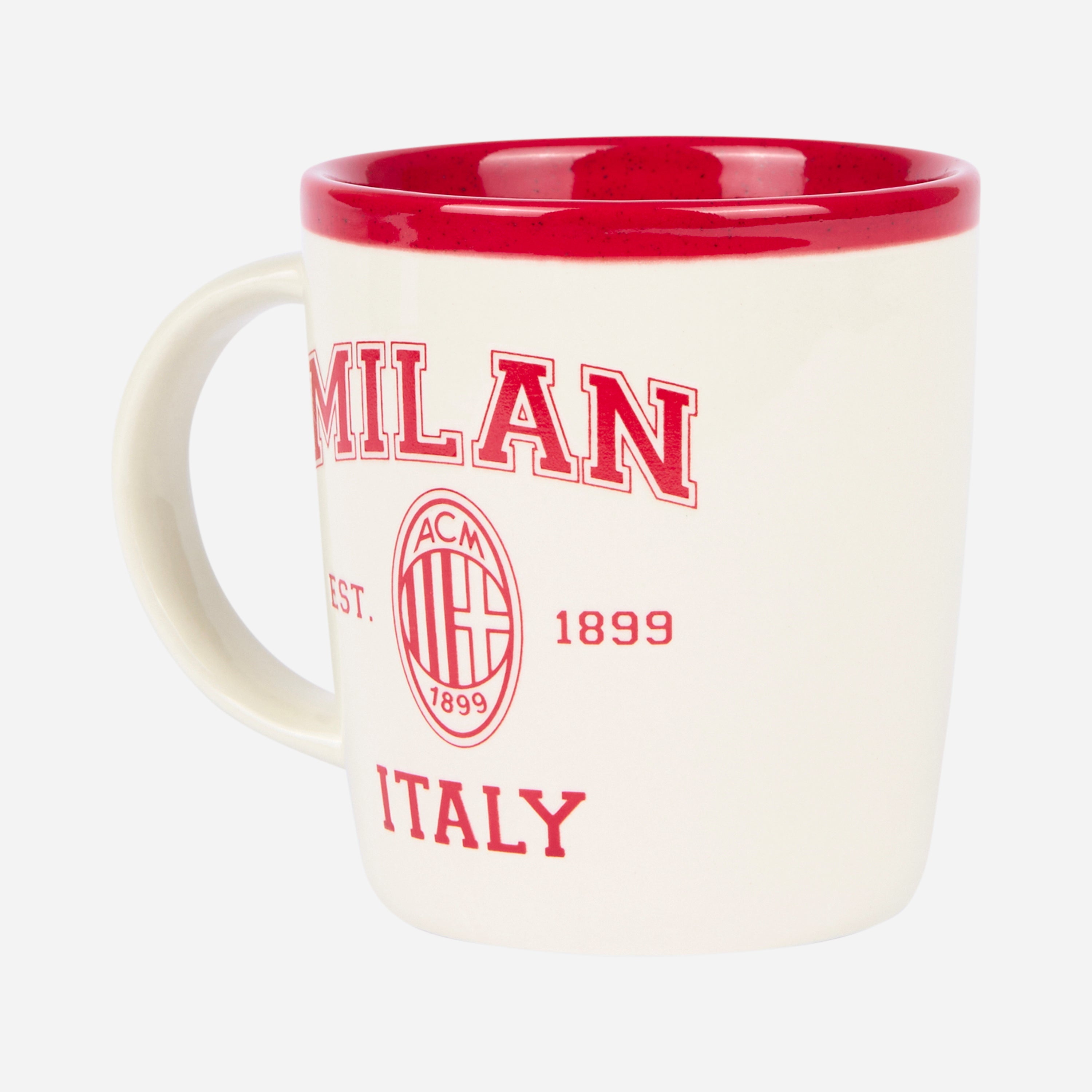 AC Milan College Tazza Bianca mug taglia unica ceramica
