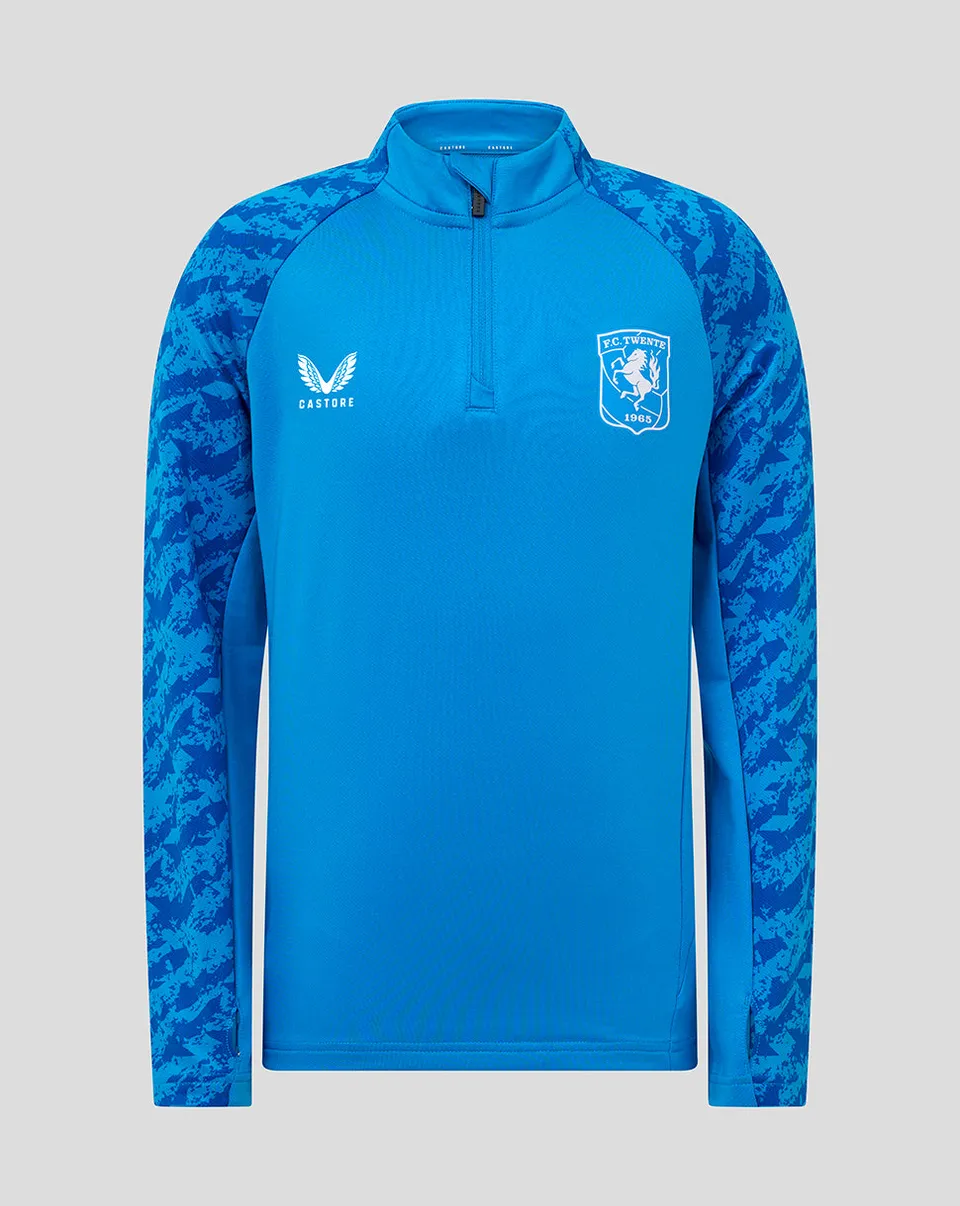 Twente Lifestyle Performance Midlayer Top 25/26 felpa junior blu