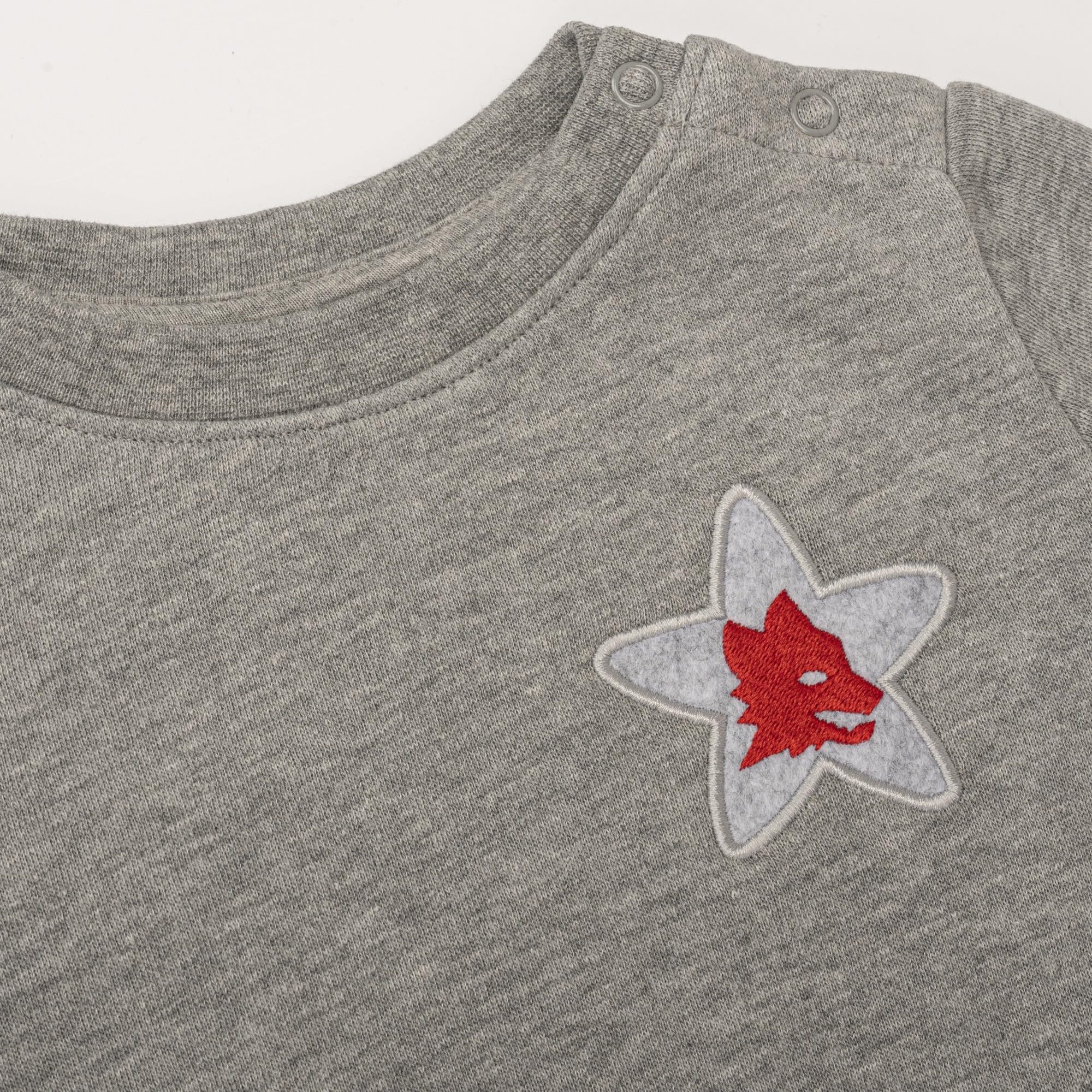 Roma Fanshop Baby Asr-cnk-23 felpa bimbi 6-12 mesi giallorossa