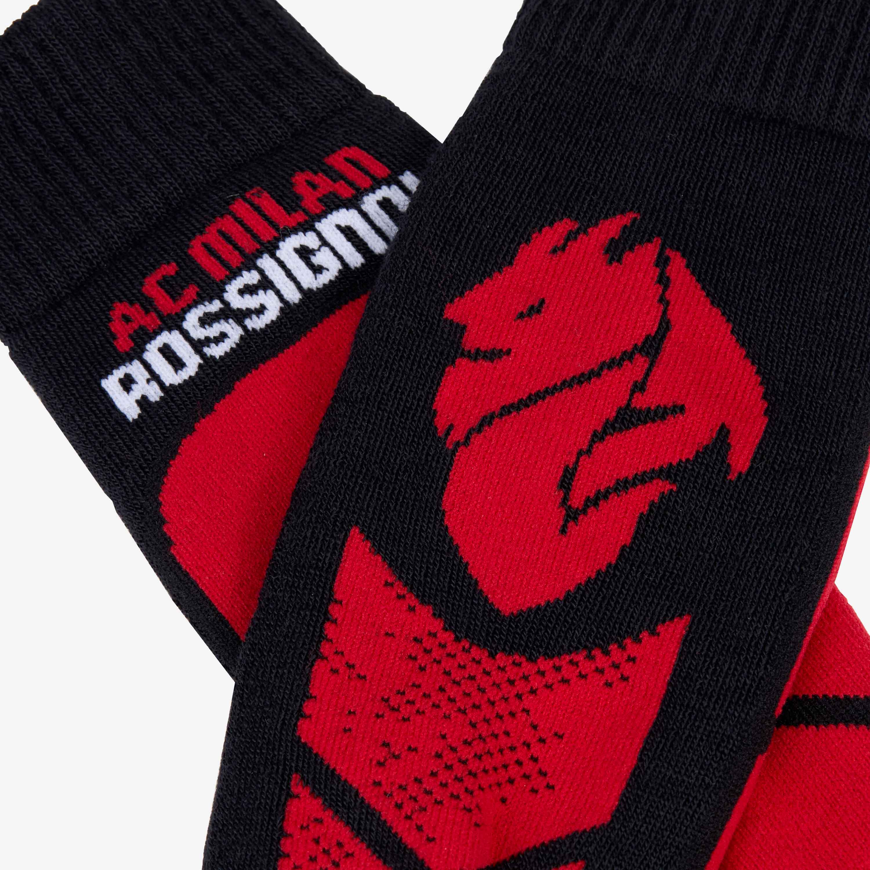 AC Milan x Rossignol Thermotech calze sci bambino XXS lana
