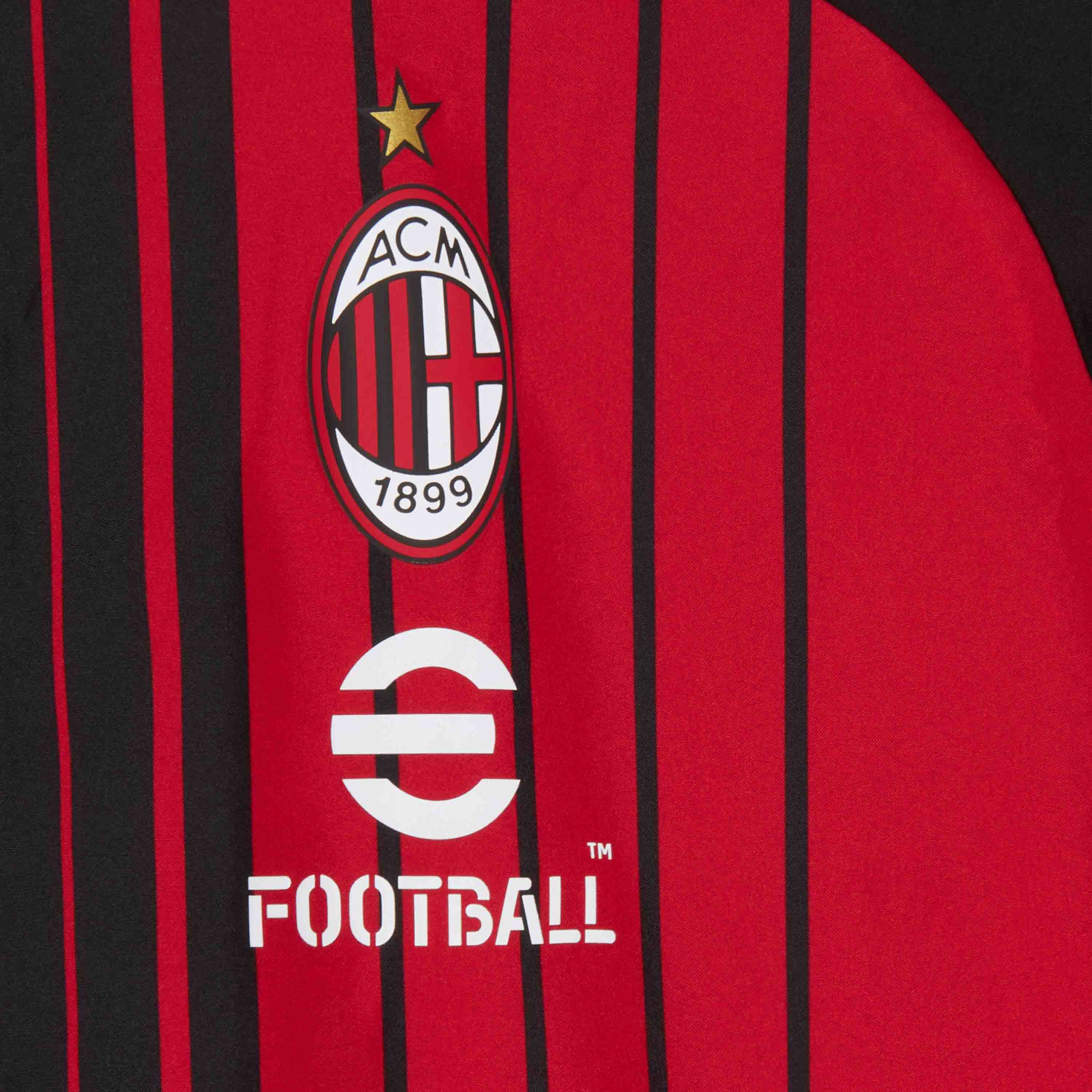 AC Milan Prematch 2023 giacca bambino zip Drycell