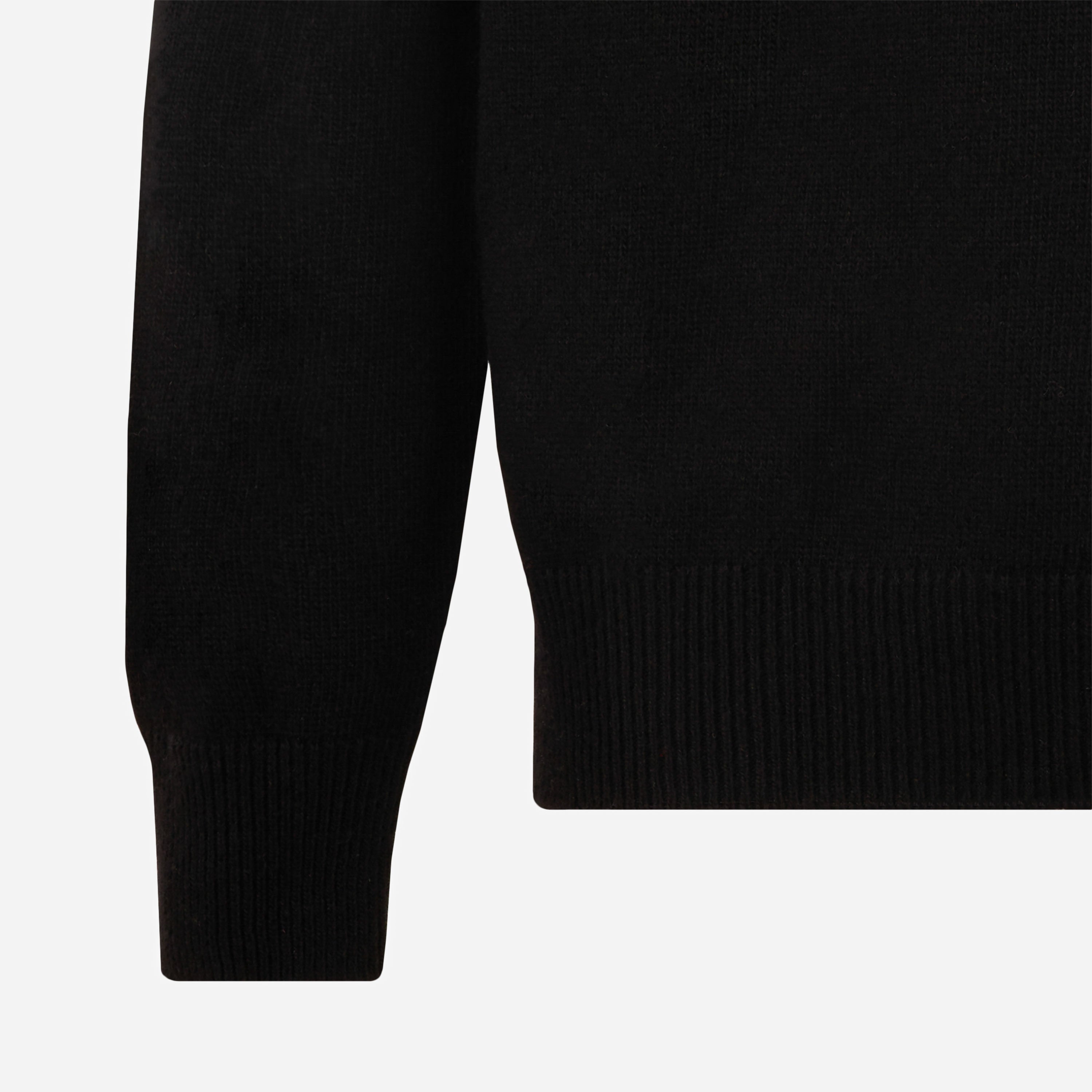 AC Milan Gold Essential pullover dolcevita lana zip