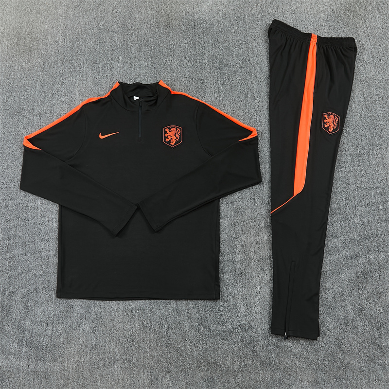 Tifoso Store Olanda 2026/27 Tuta Nera Collo Alto