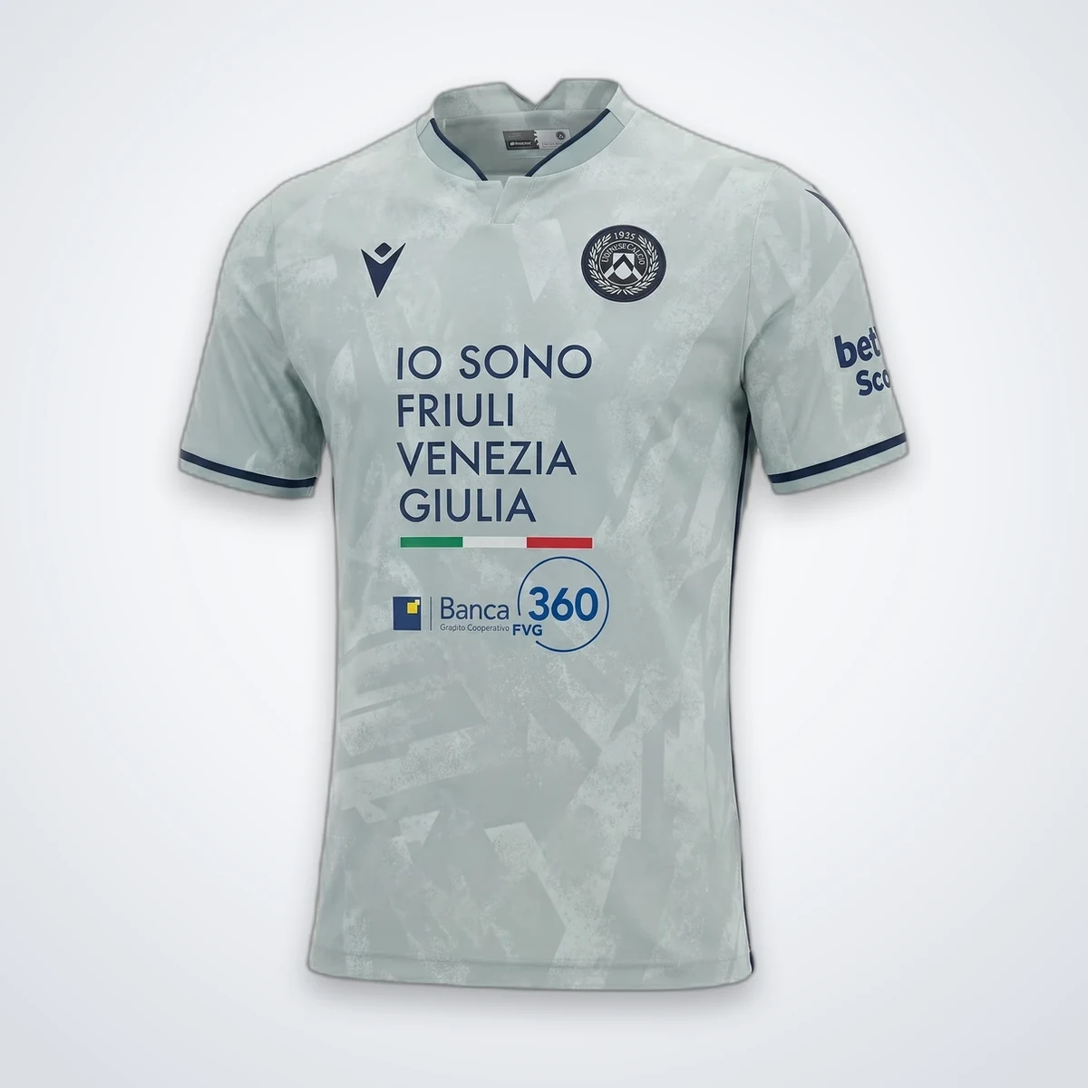 Tifoso Store Seconda Maglia Udinese 2026/27 maglia trasferta traspirante